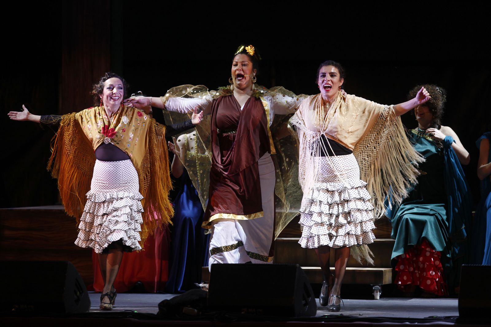 Las imágenes del pregón de Las Niñas de Cádiz