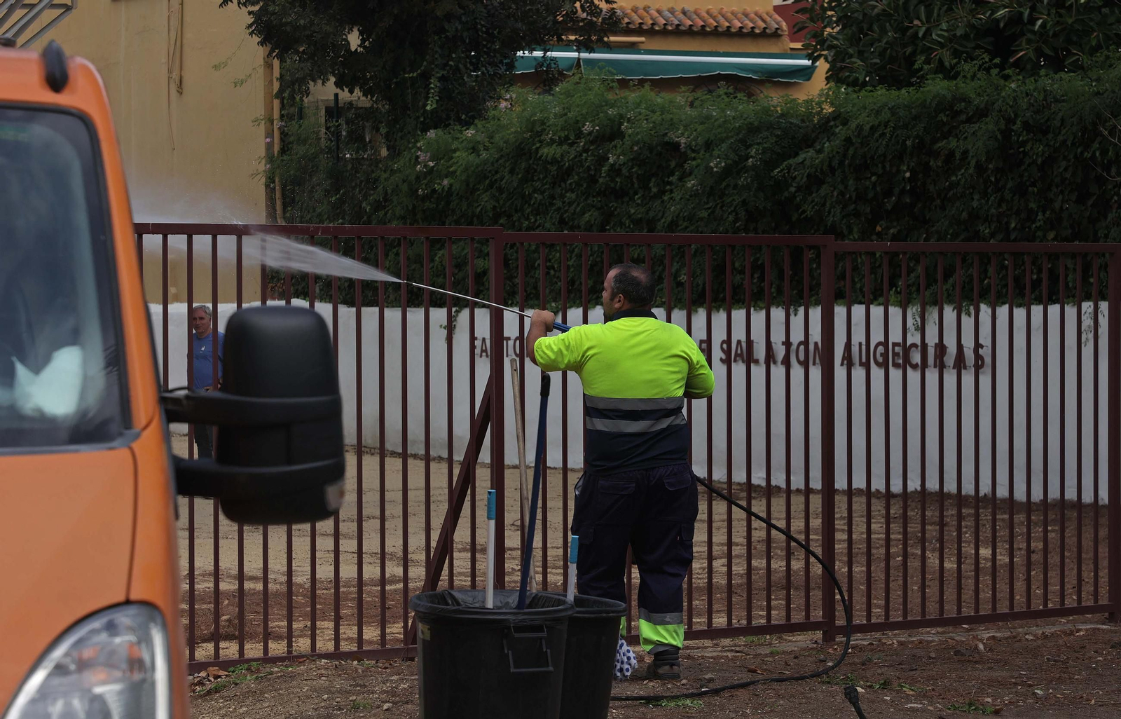 Fotos de la puesta apunto de las factorías de salazones romanas en Algeciras