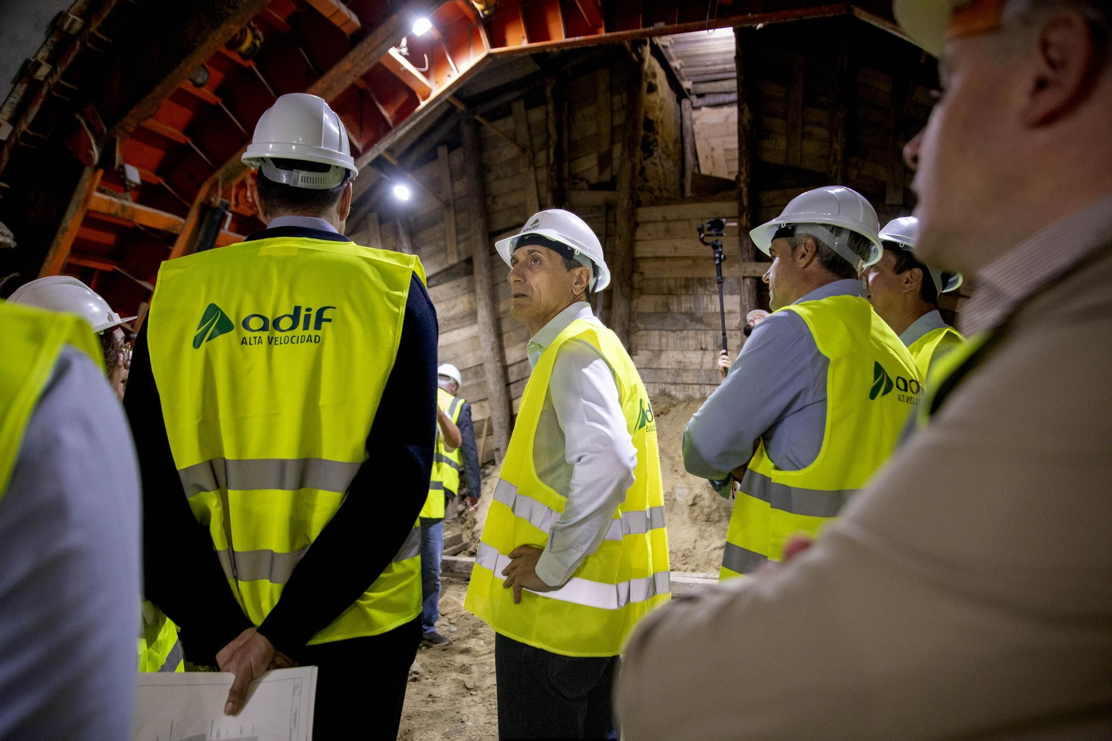 Así avanzan las obras del túnel de Viator del Ave
