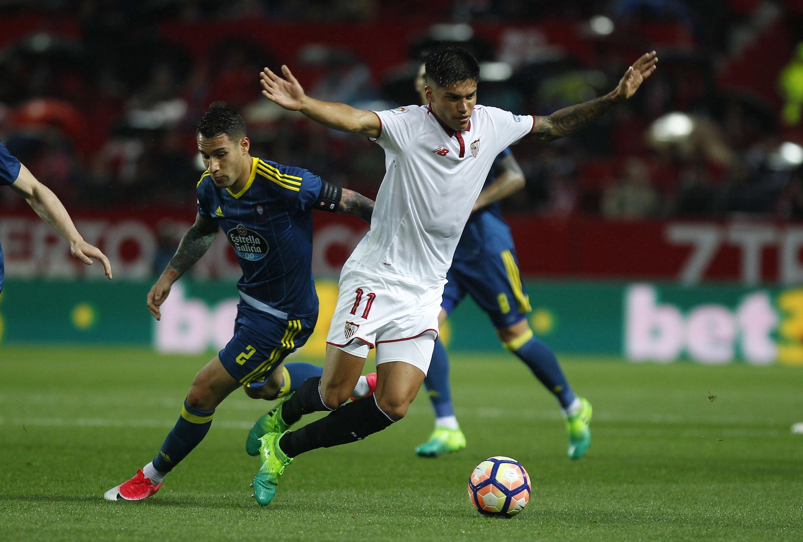 El Sevilla FC-Celta de Vigo, en imágenes