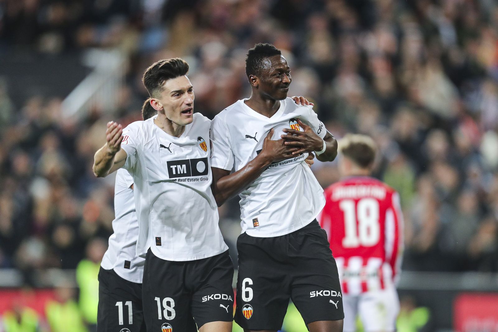 Las fotos del Valencia-Athletic