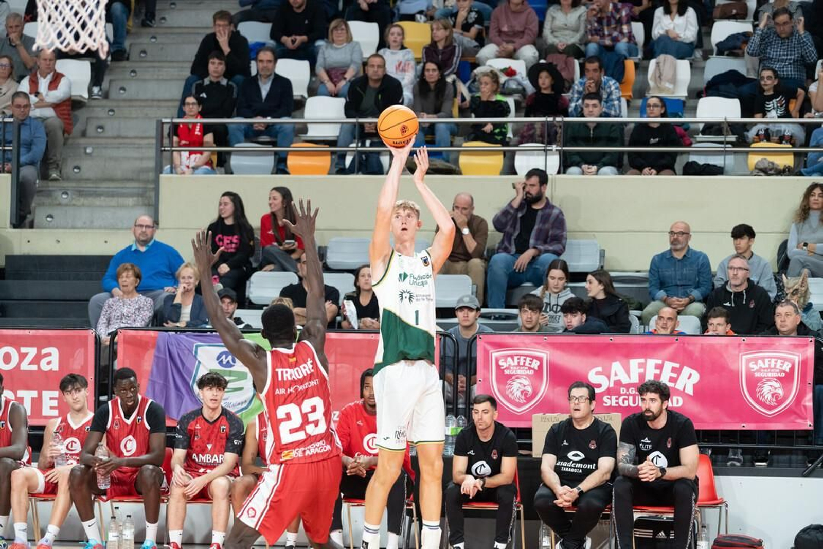 Liga U22: El Unicaja pierde en Zaragoza sin Butajevas y Trujillo