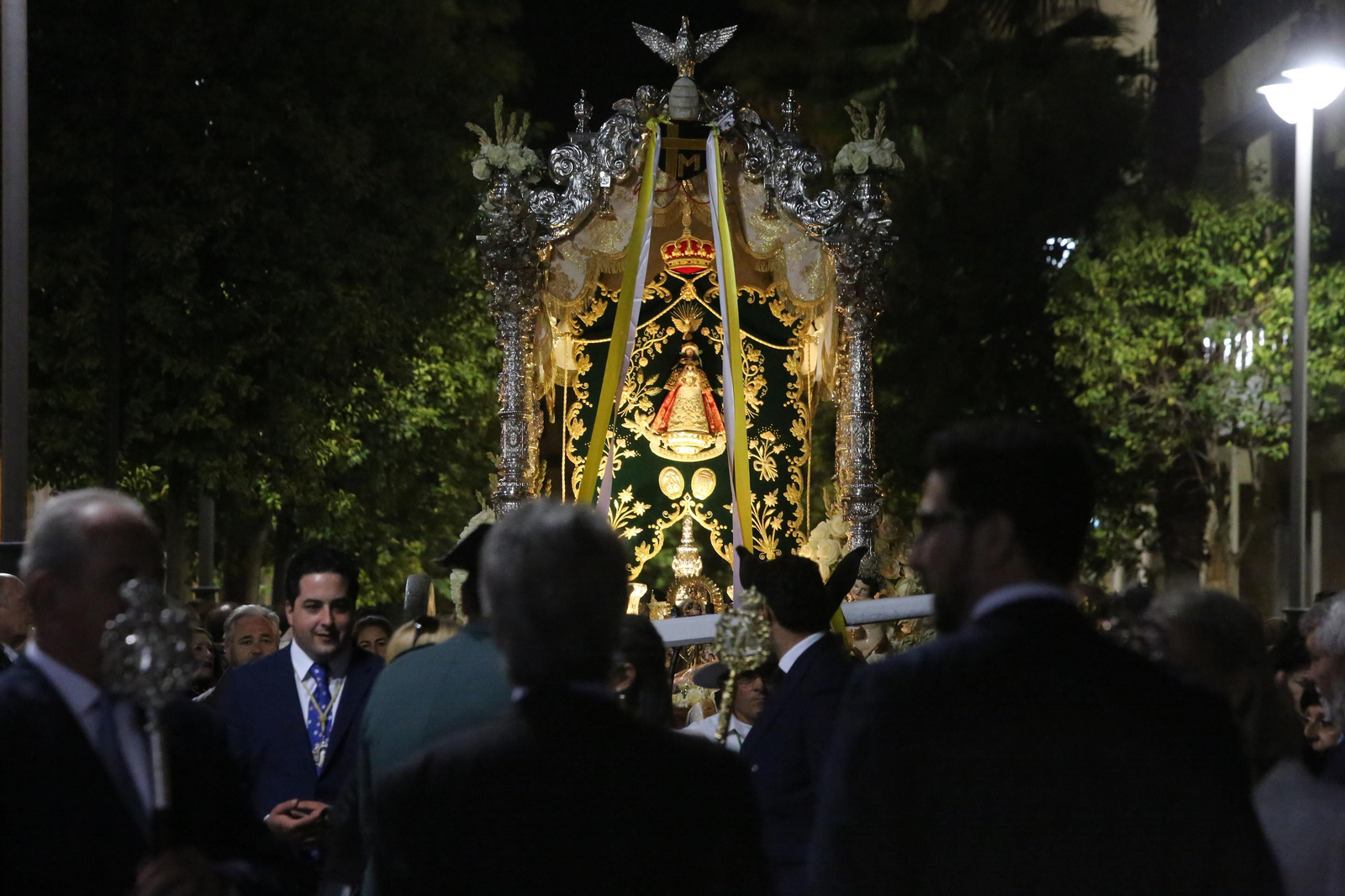 La procesión Magna Rociera en imágenes