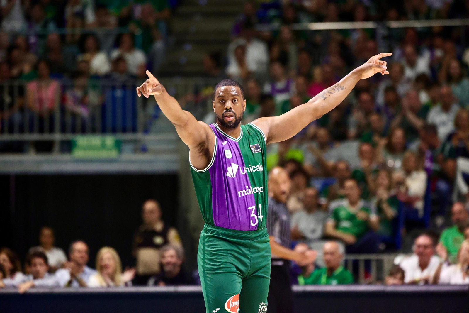 El Unicaja -UCAM Murcia, en fotos