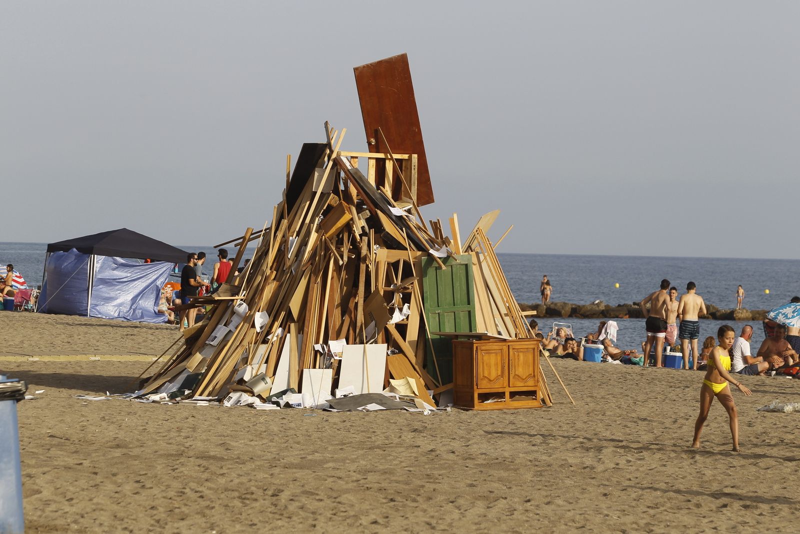 Fotogalería Noche de San Juan. El Zapillo. Almeria