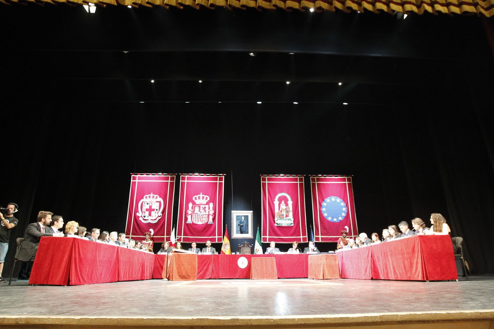 Fotogalería Pleno Constitución Ayuntamiento de Almería