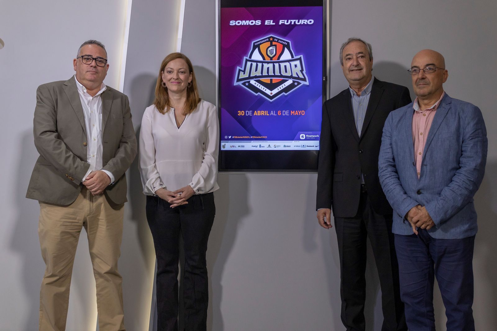 Presentación del Campeonato de España de Clubes Junior Masculino y Femenino de baloncesto.