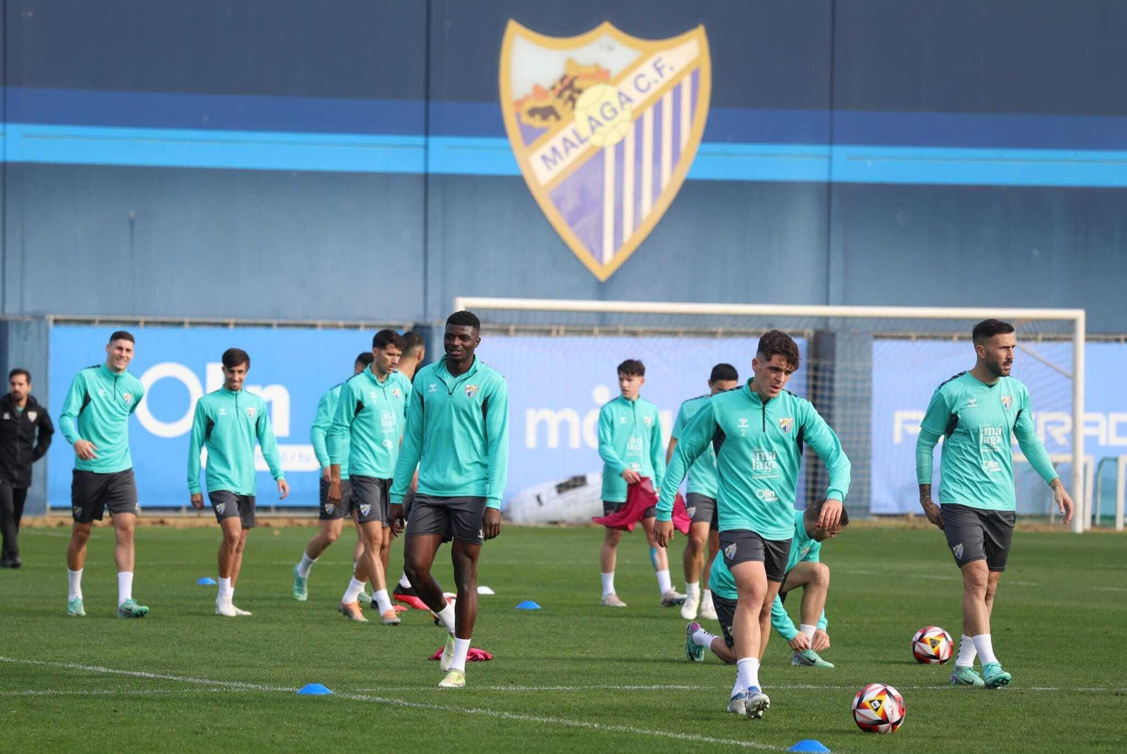 Fotos: El Málaga CF ya apunta al Ceuta