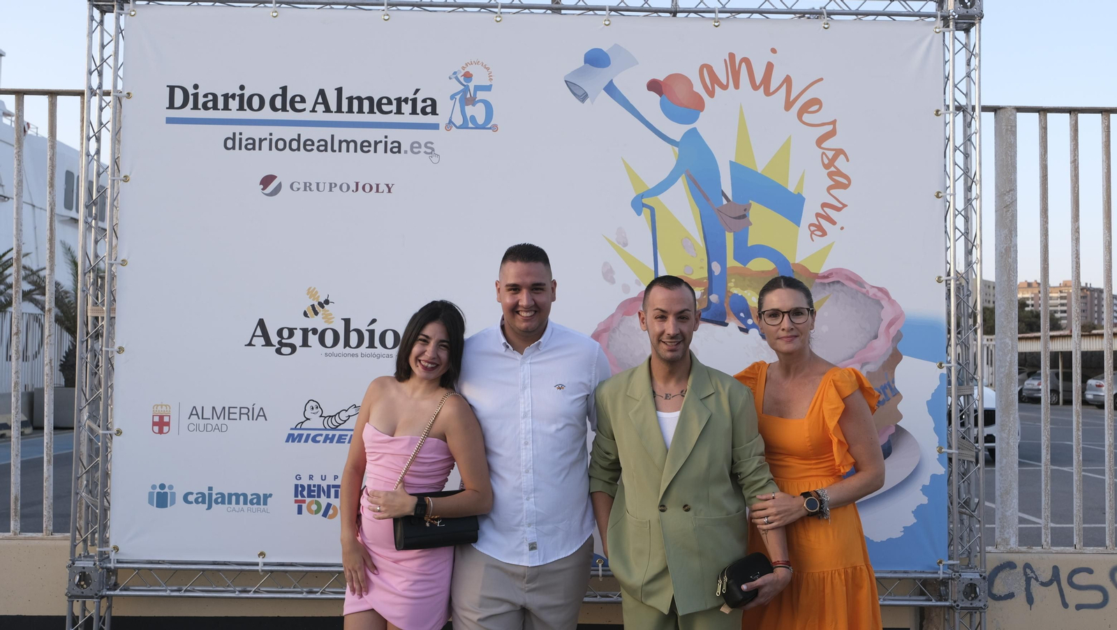 Imágenes de los asistentes a la Gala 15 Aniversario Diario de Almería