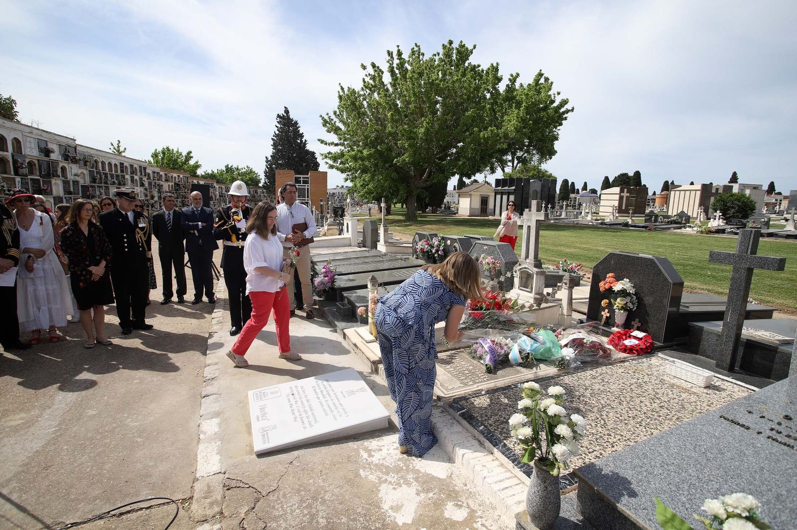 La ceremonia conmemorativa del 80 aniversario de la aparición del cuerpo de William Martin, en imágenes