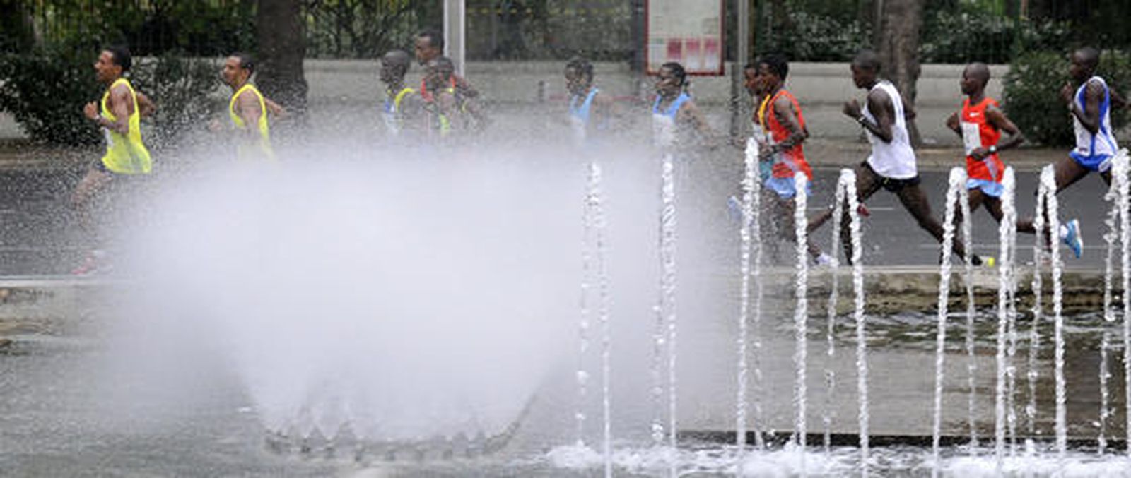 El etíope Daniel Abera gana la XXVII Maratón de Ciudad de Sevilla. / Juan Carlos Vázquez