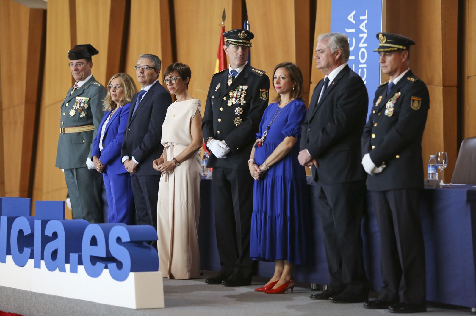 Las fotos del día del patrón de la Policía Nacional en Málaga