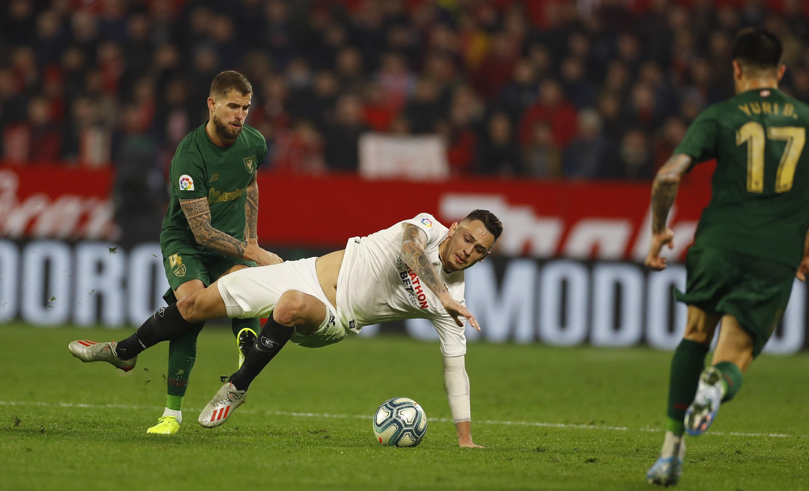 Las imágenes del Sevilla fc-Athletic de Bilbao