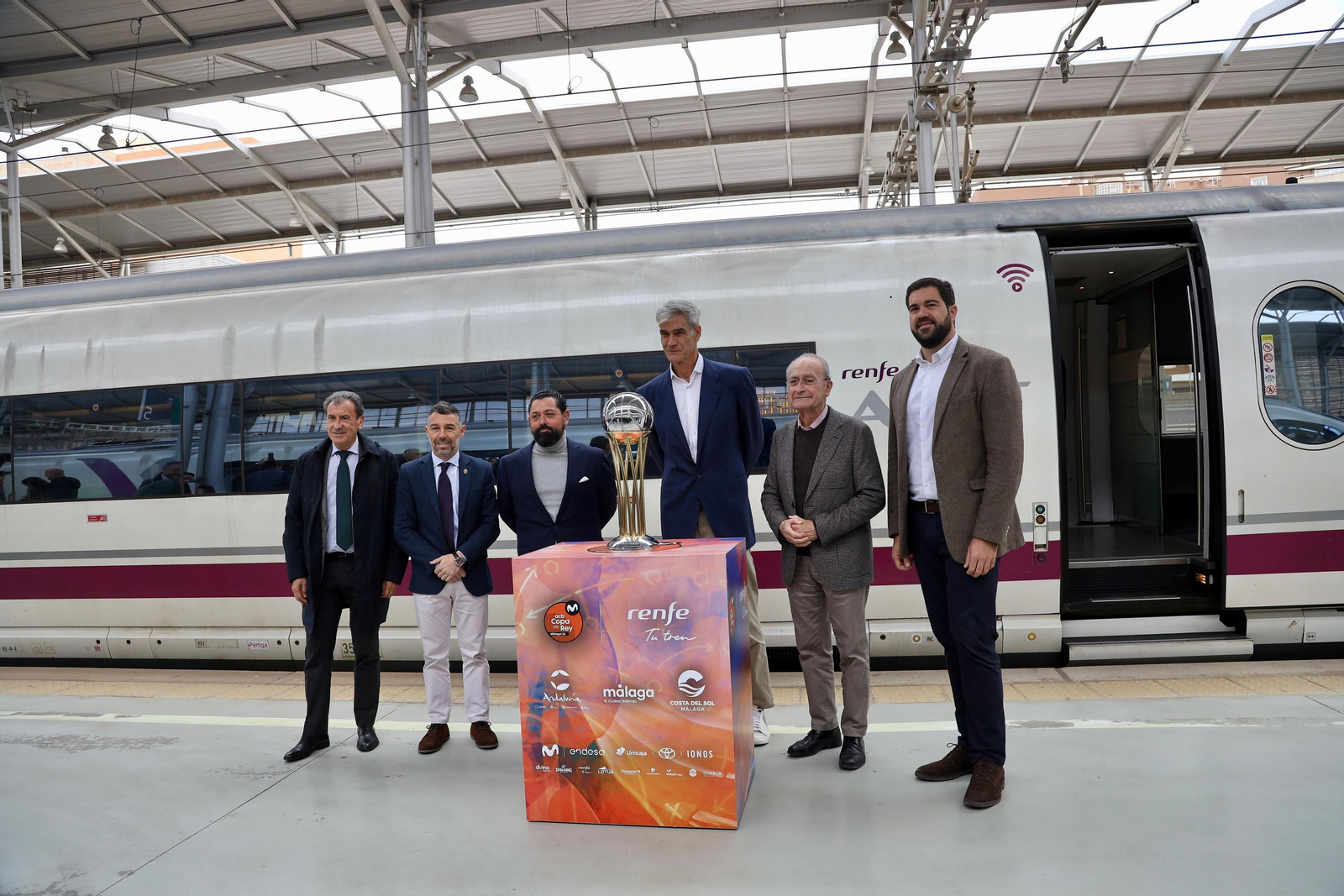 La Copa del Rey ya está en Málaga