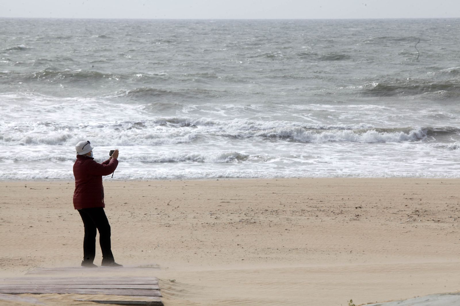 Ambiente en las terrazas de El Rompido y Punta Umbría durante este sábado.