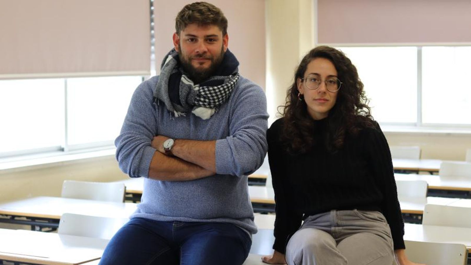 Reyes Rodríguez y Miguel Ángel Maldonado, dos de los autores de la investigación.