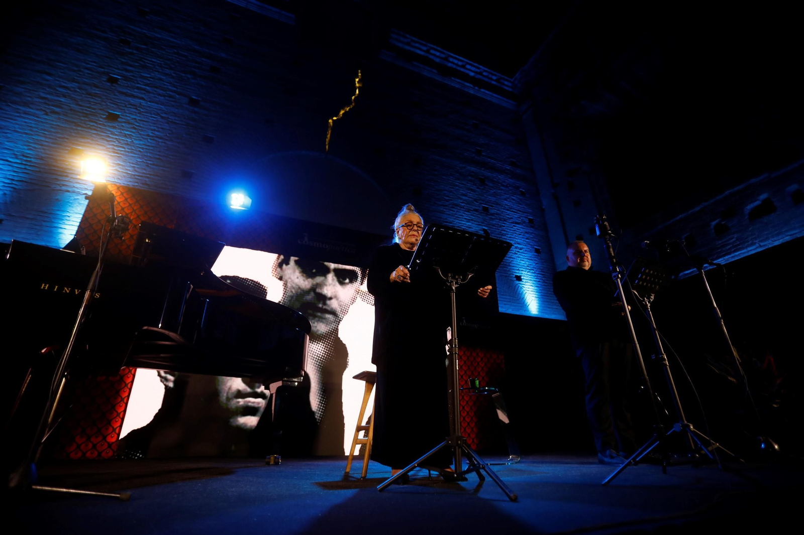 El homenaje de Lola Herrera a sus poetas predilectos en Cosmopoética, en imágenes