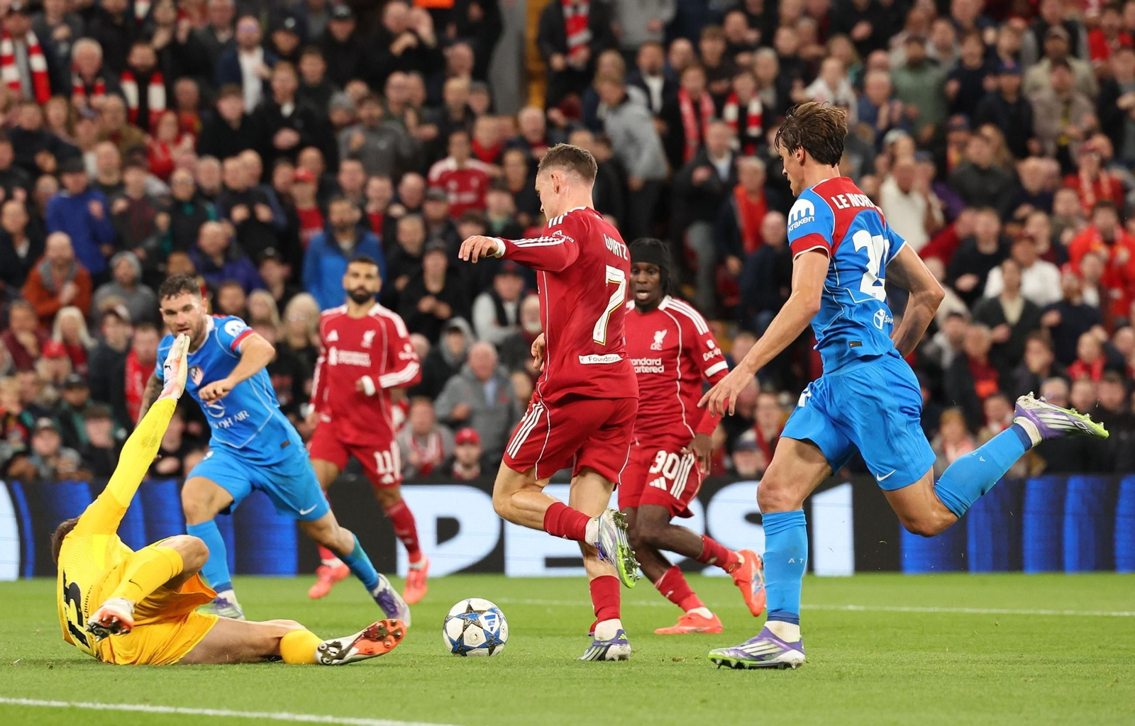 Las fotos del Liverpool - Atlético de Madrid