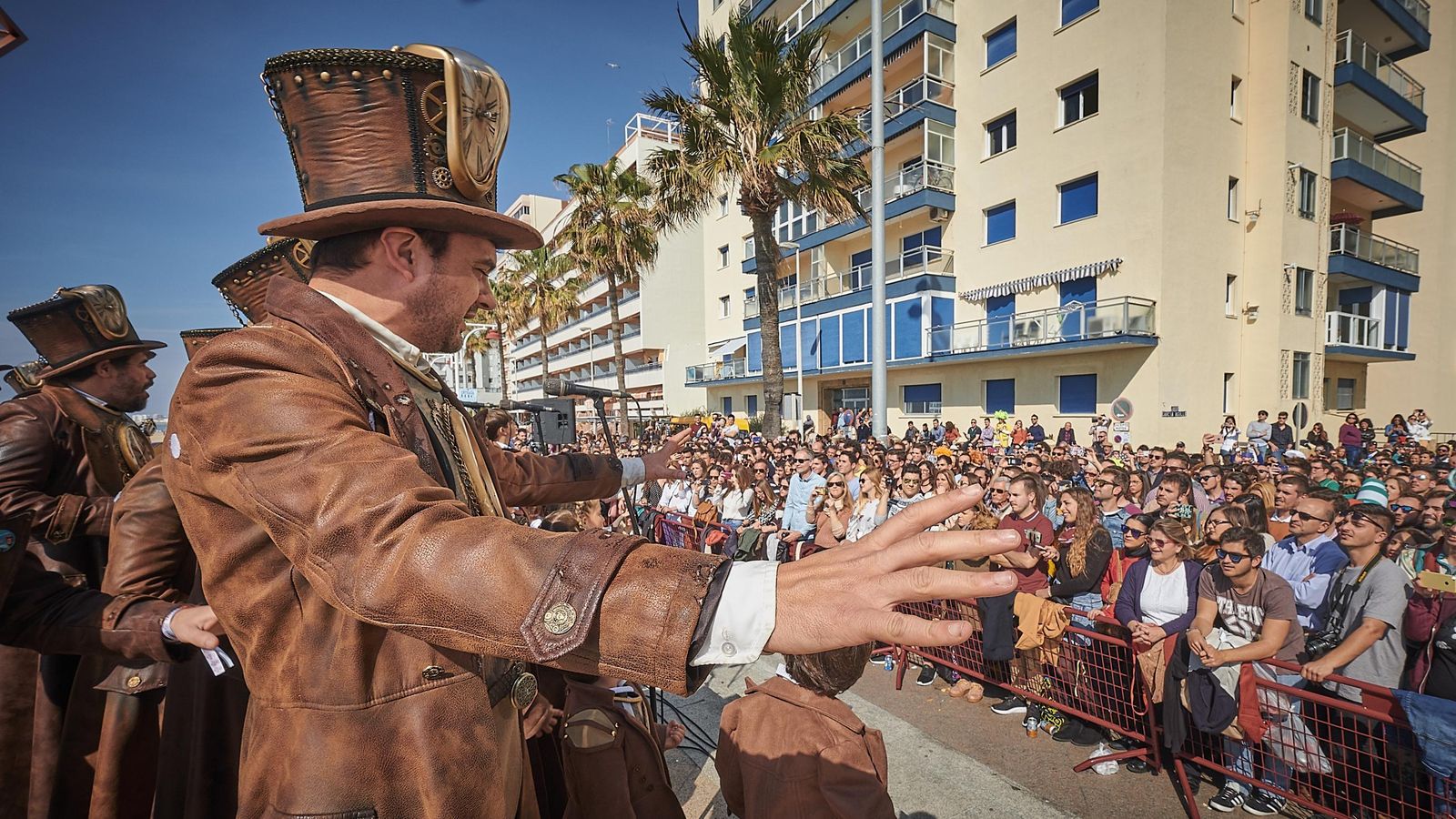 Las imágenes de la Batalla de Coplas y el carrusel de la Viña