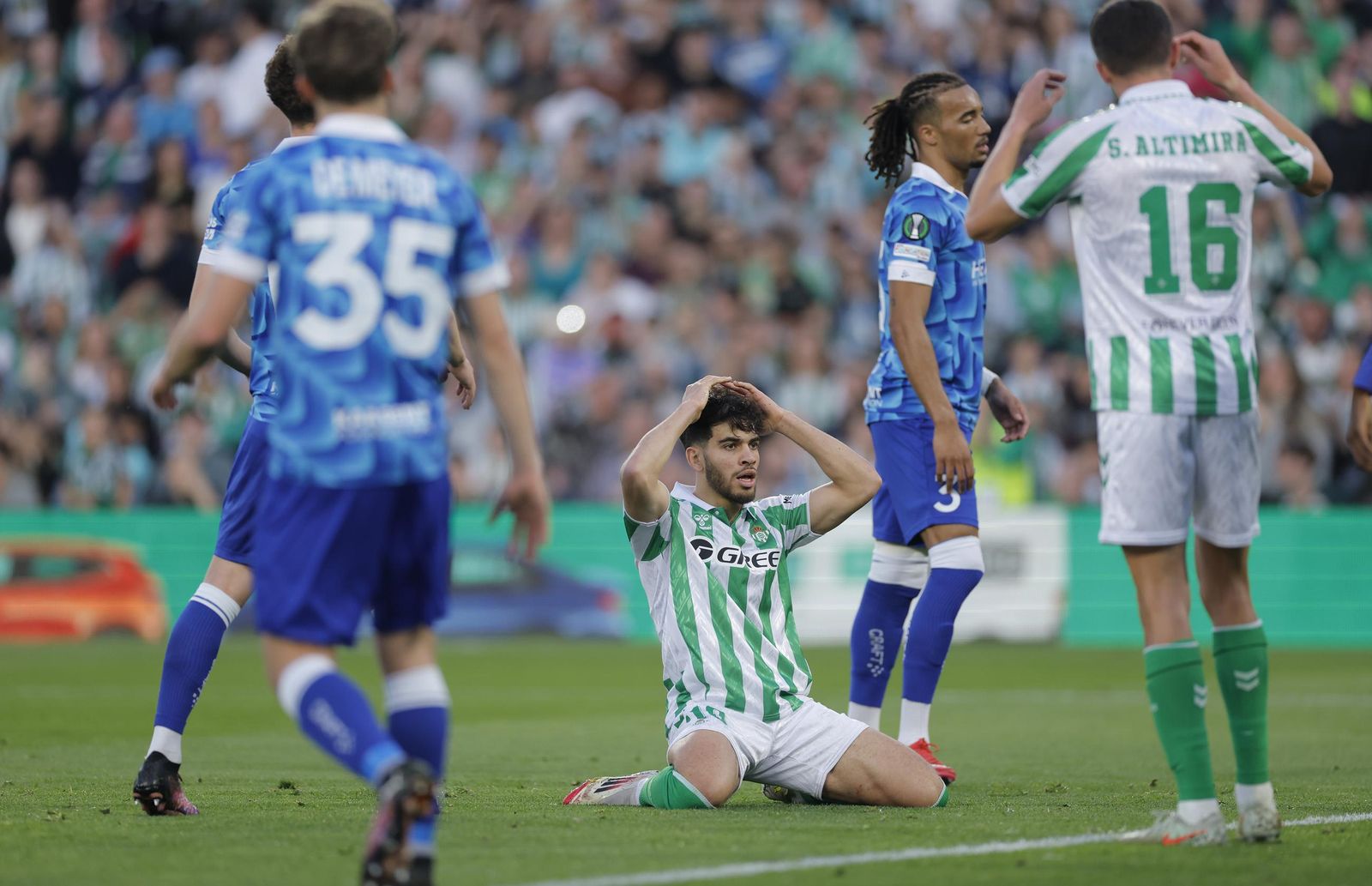 Las fotos del Betis - Gent