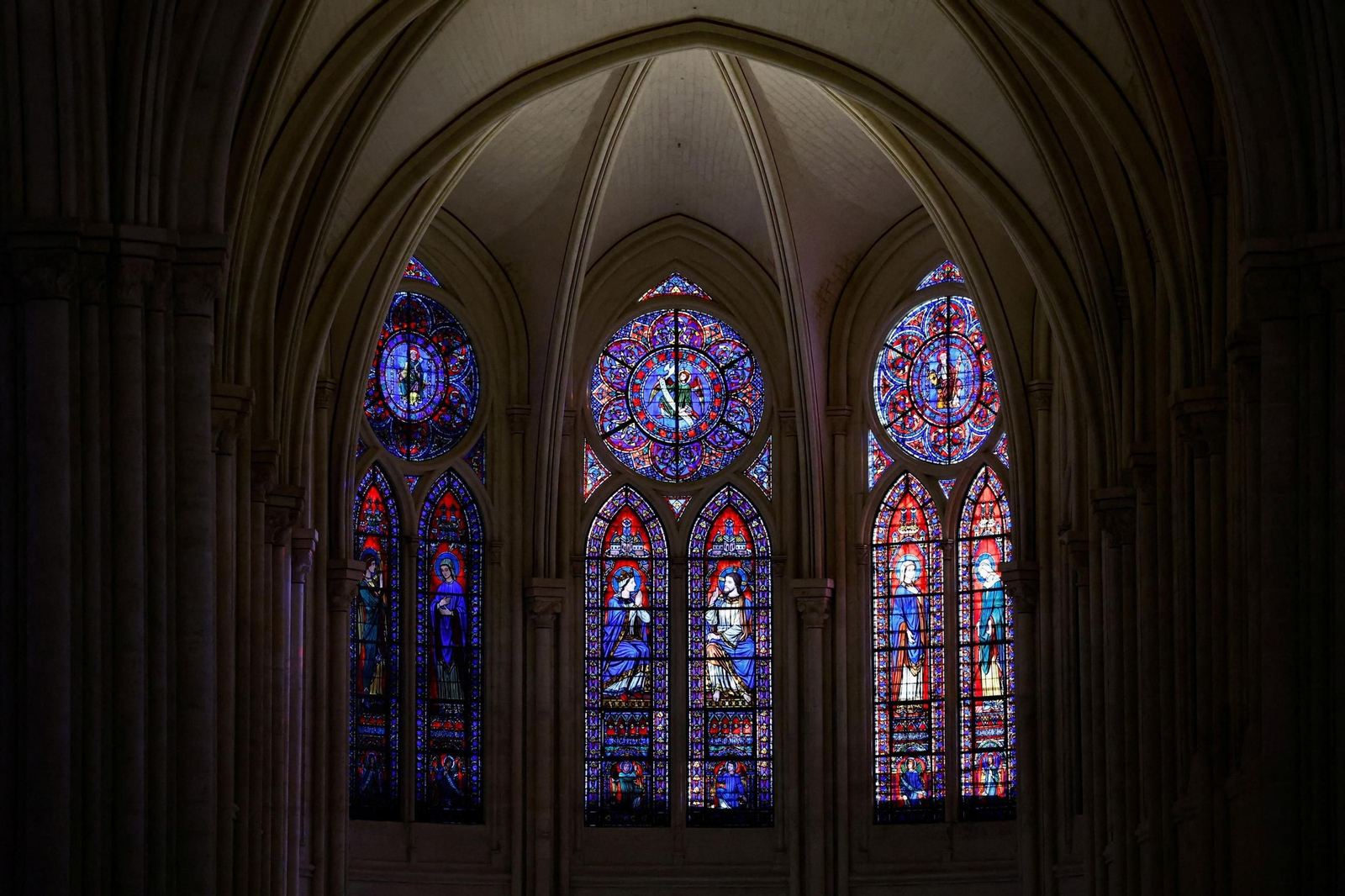Así es el nuevo interior de Notre Dame tras la restauración Así es el nuevo interior de Notre Dame tras la restauración