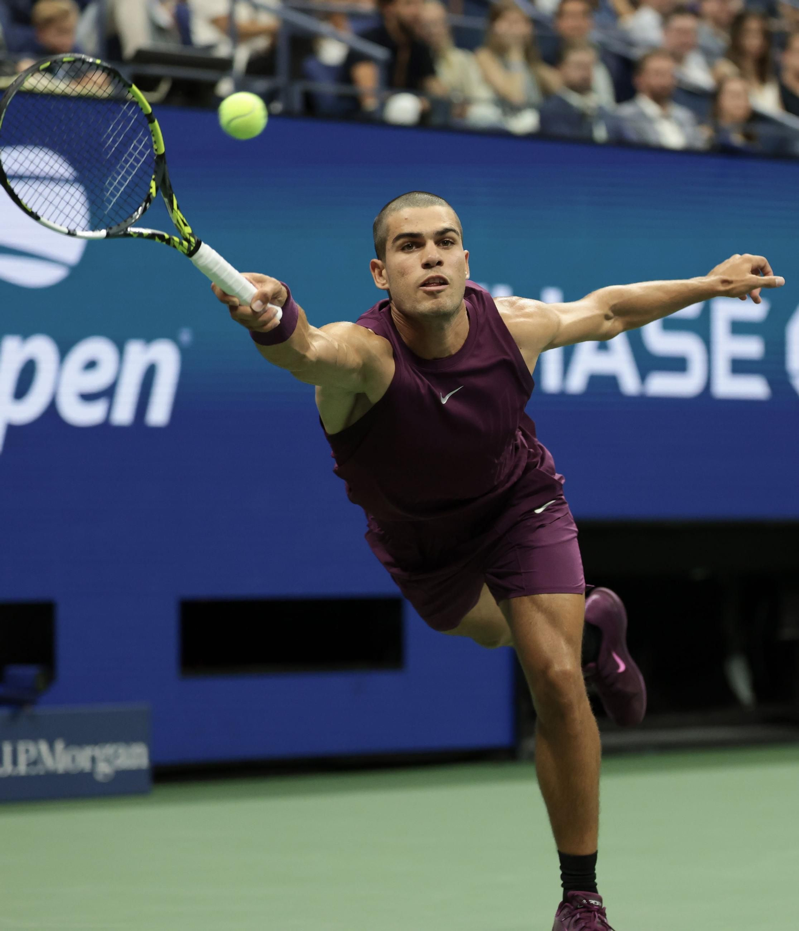 Las fotos del nuevo 'look' de Alcaraz en el Open USA