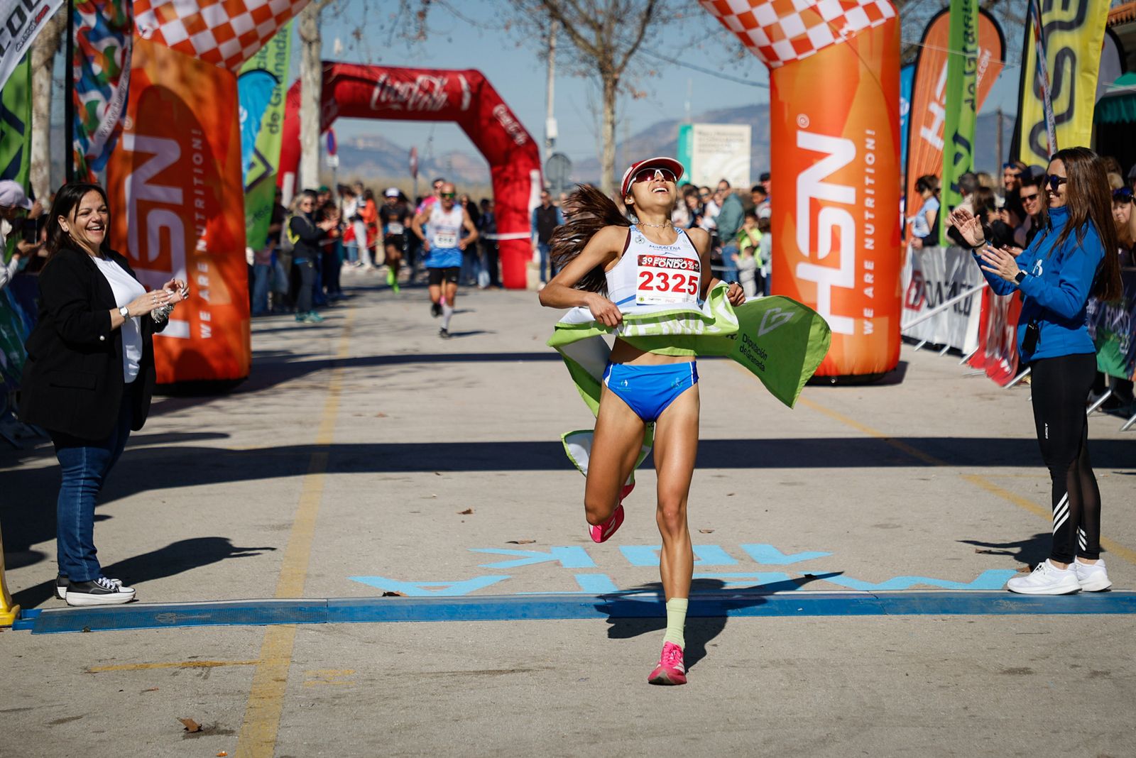 Encuéntrate en el inicio en Albolote del Gran Premio de Fondo de la Diputación
