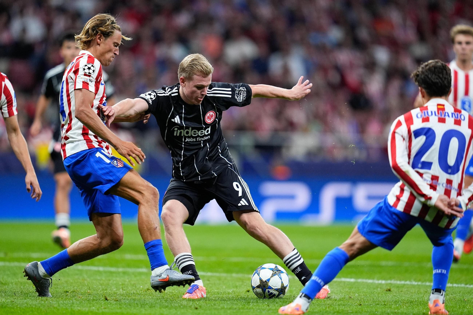 Las fotos del Atlético de Madrid-Eintracht