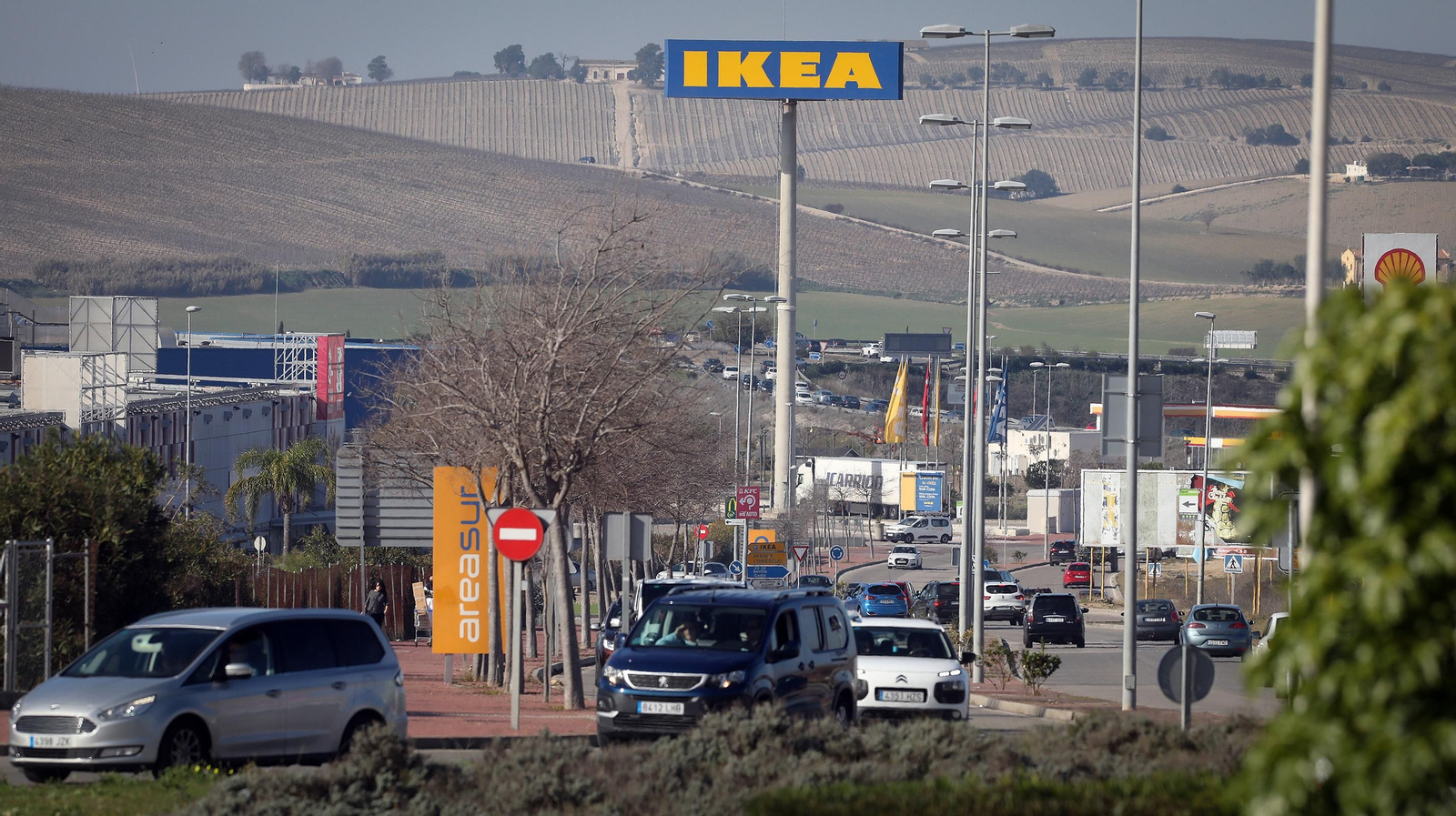 Lleno en los centros comerciales de Jerez