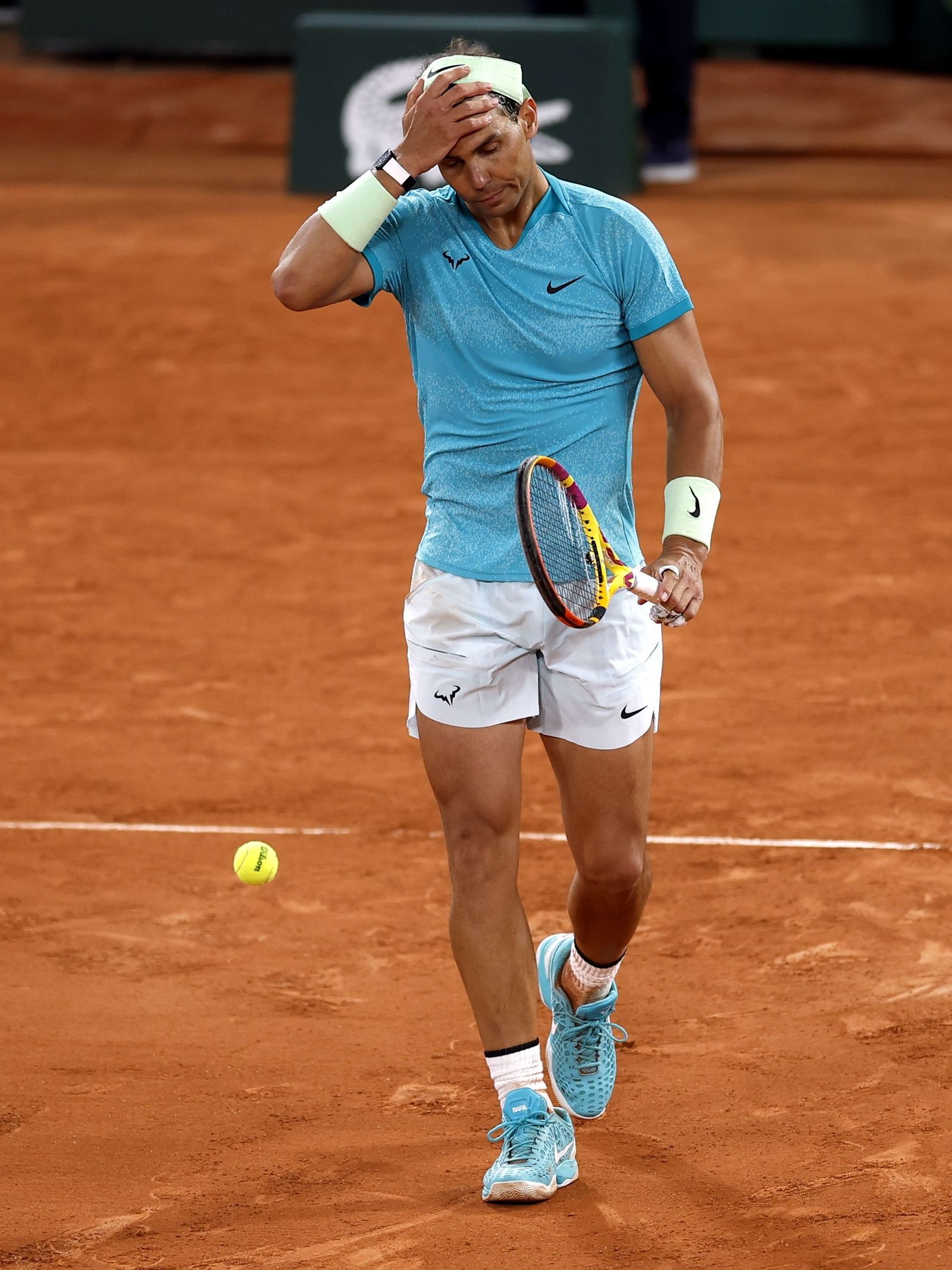 Las fotos del adiós de Nadal en Roland Garros