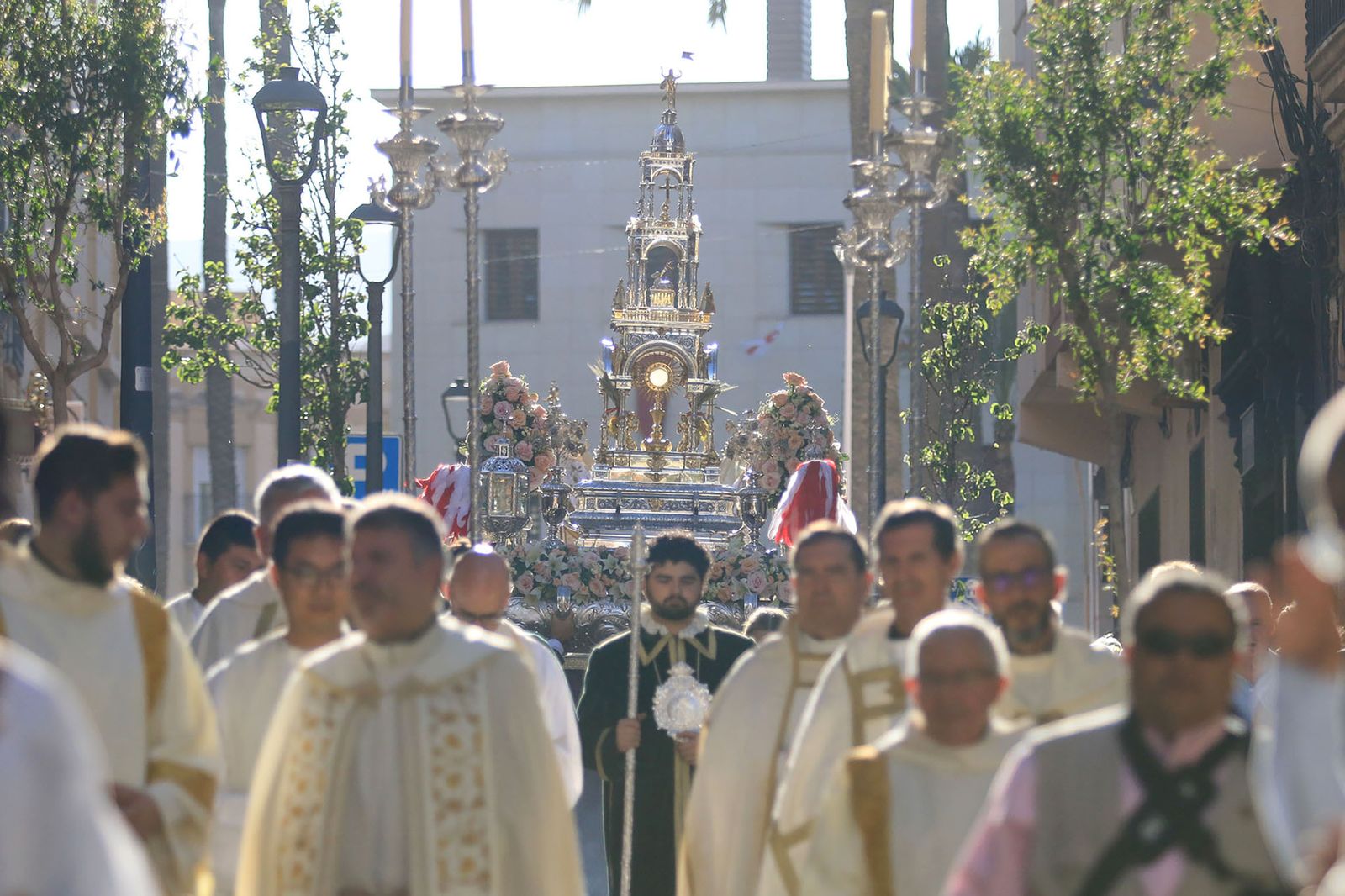 Las imágenes de la procesión del Corpus en Almería