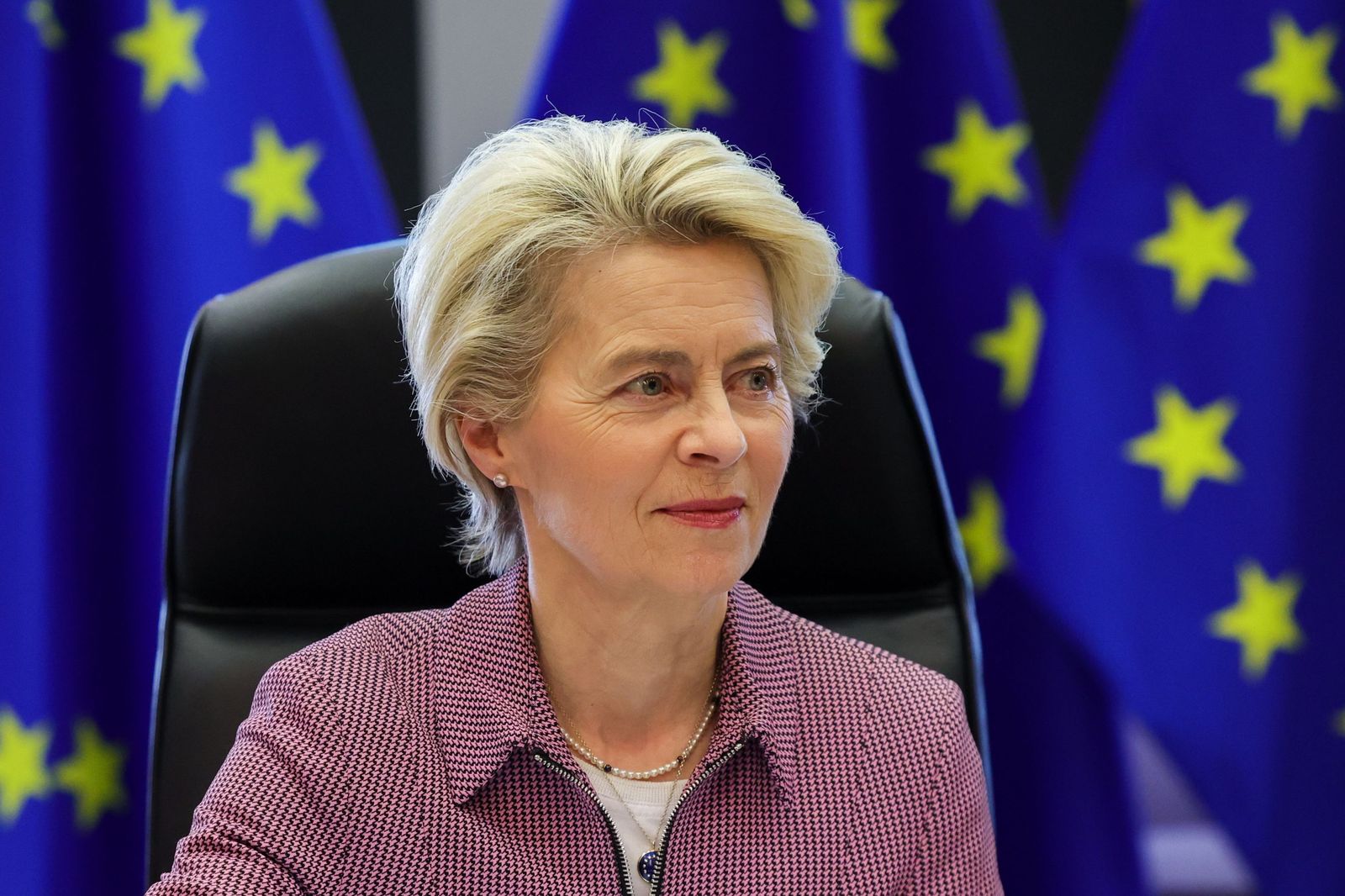 La presidenta de la Comisión Europea, Ursula von der Leyen.