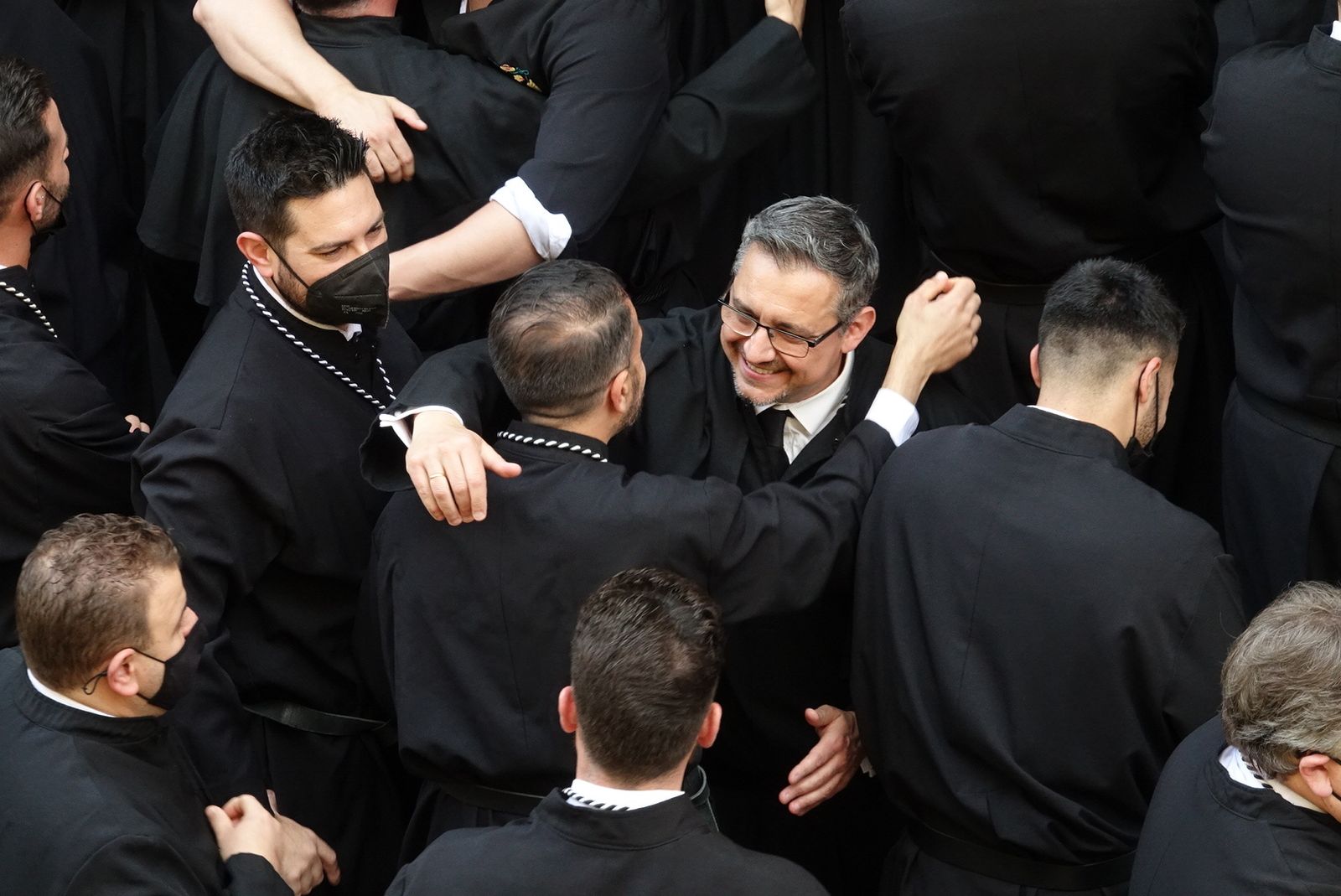 Las fotos de la cofradía del Amor, en el Viernes Santo de Málaga