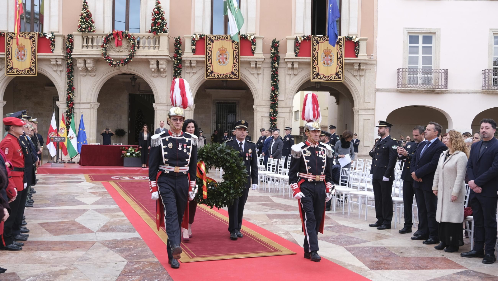 La Policía Local de Almería celebra su patrón San Esteban, en imágenes