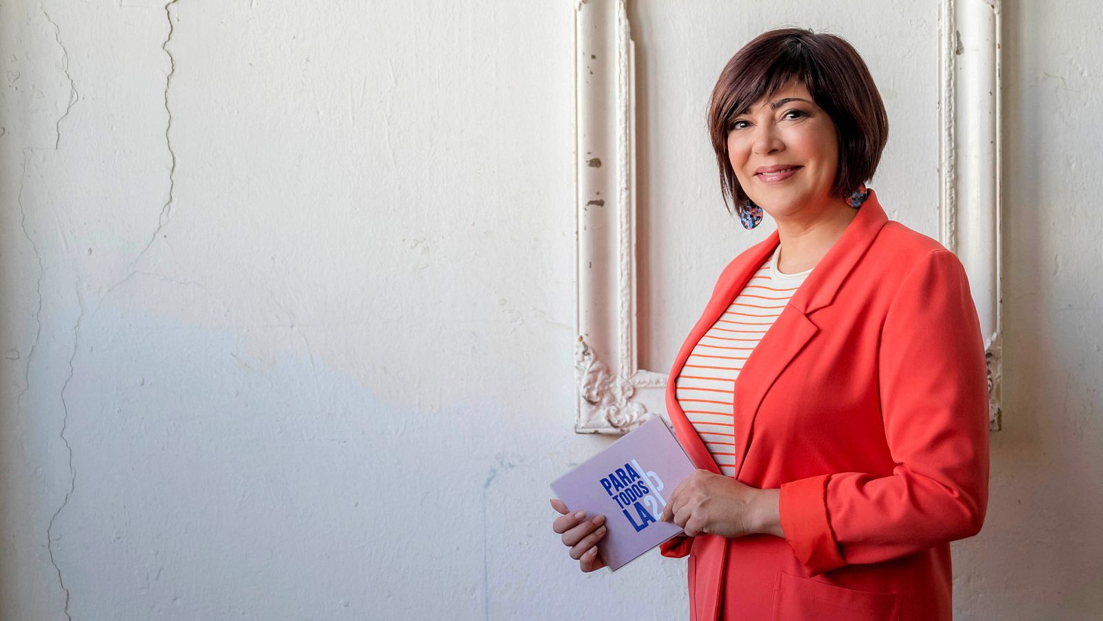 La presentadora Monste Elías de 'Para todos La 2'