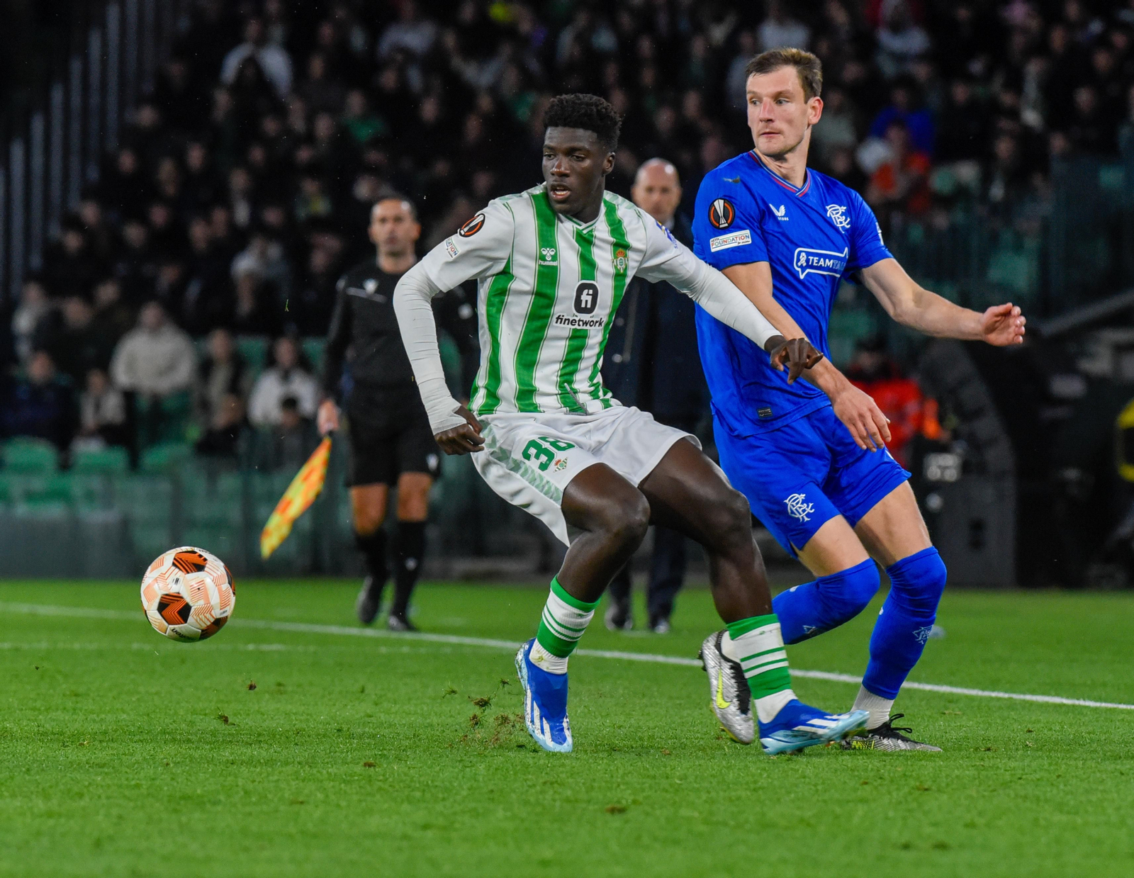 Las imágenes del Real Betis-Rangers FC
