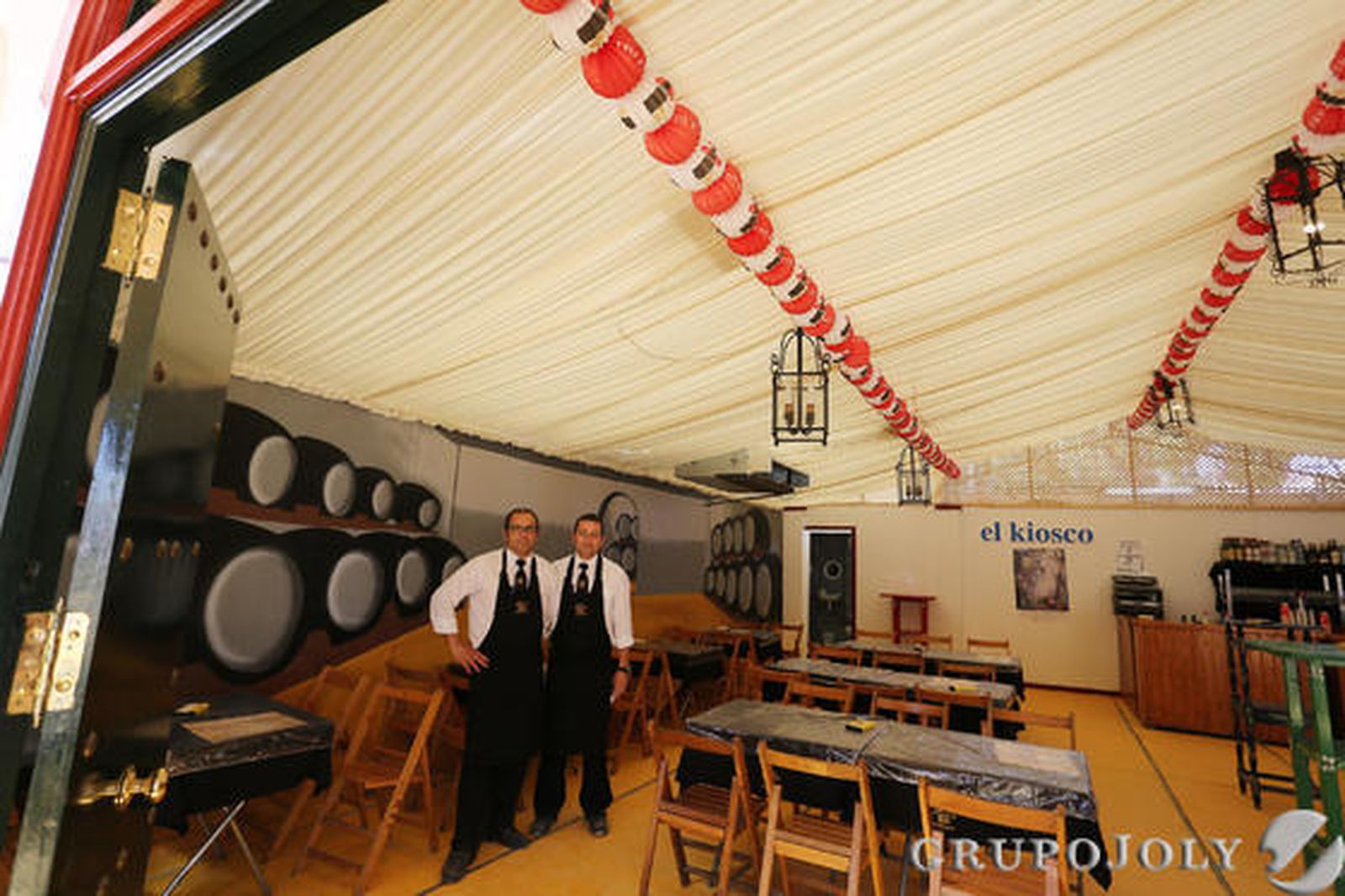 La caseta de Entre Olivos