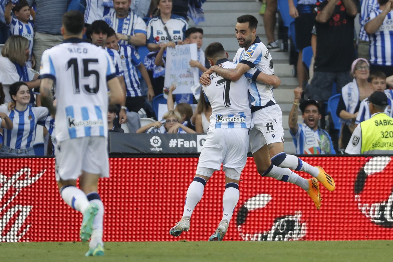 Las fotos del Real Sociedad - Sevilla