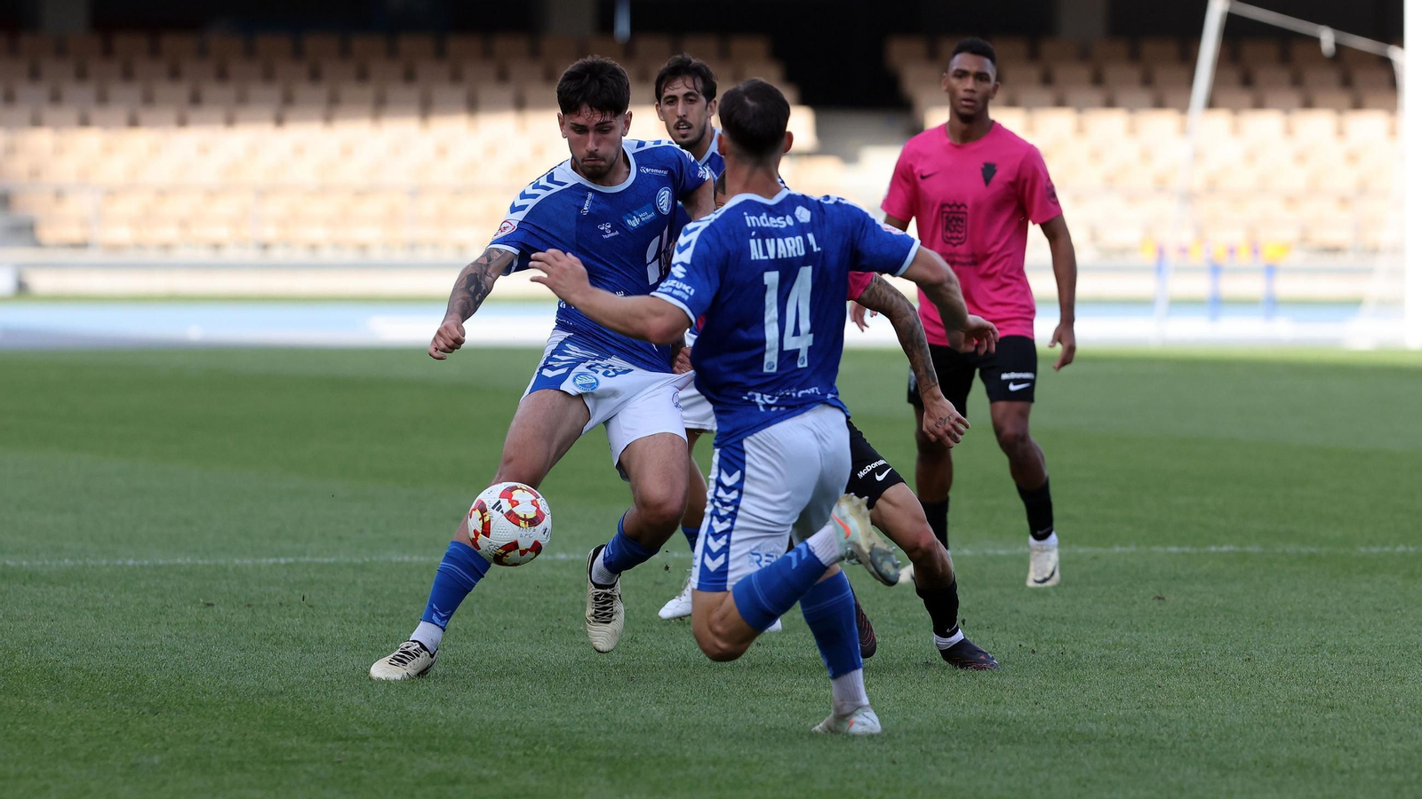 Imágenes del Xerez DFC contra San Fernando CD en Chapín
