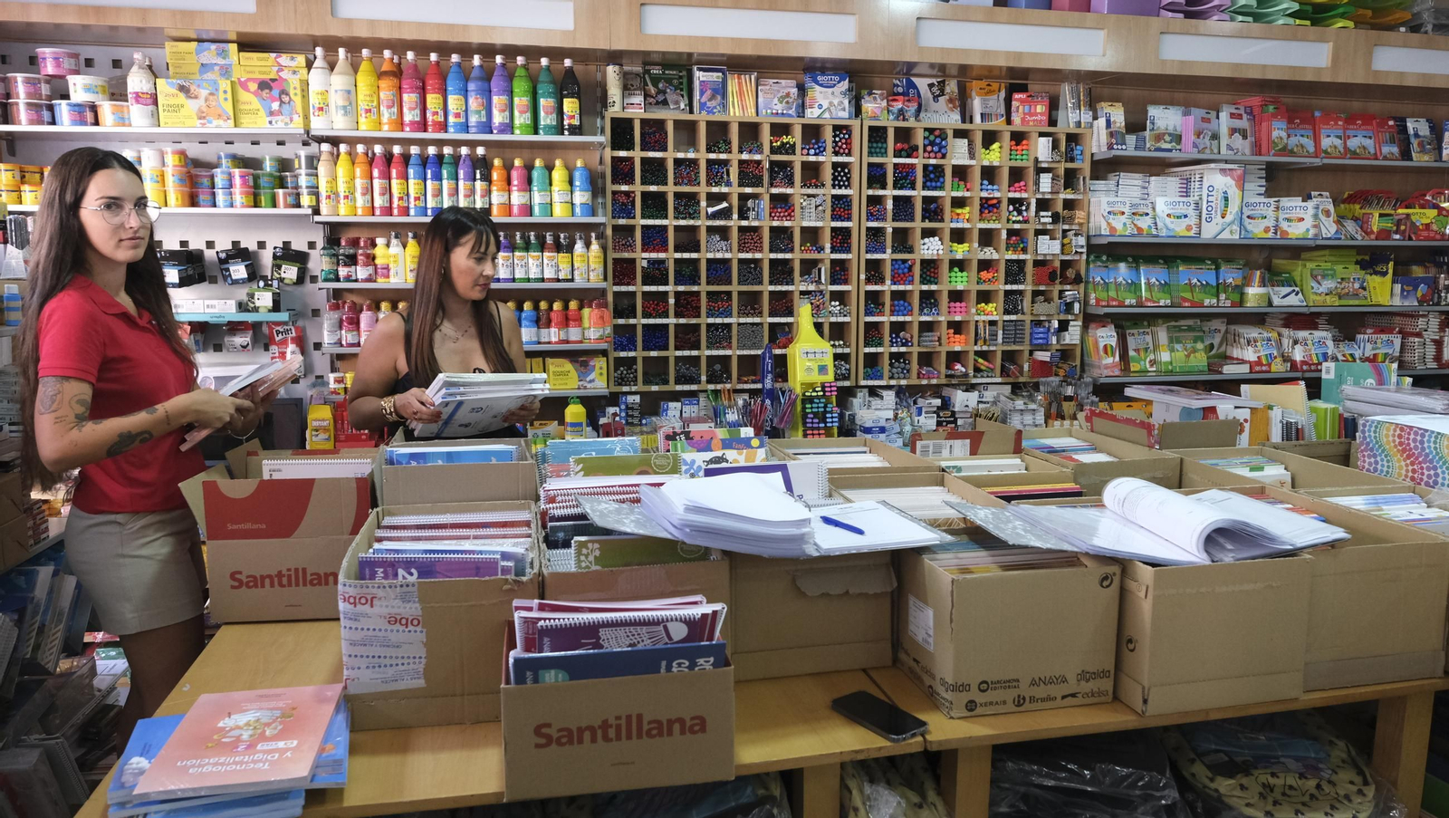 La vuelta al colegio en la Papelería Jobe, en imágenes