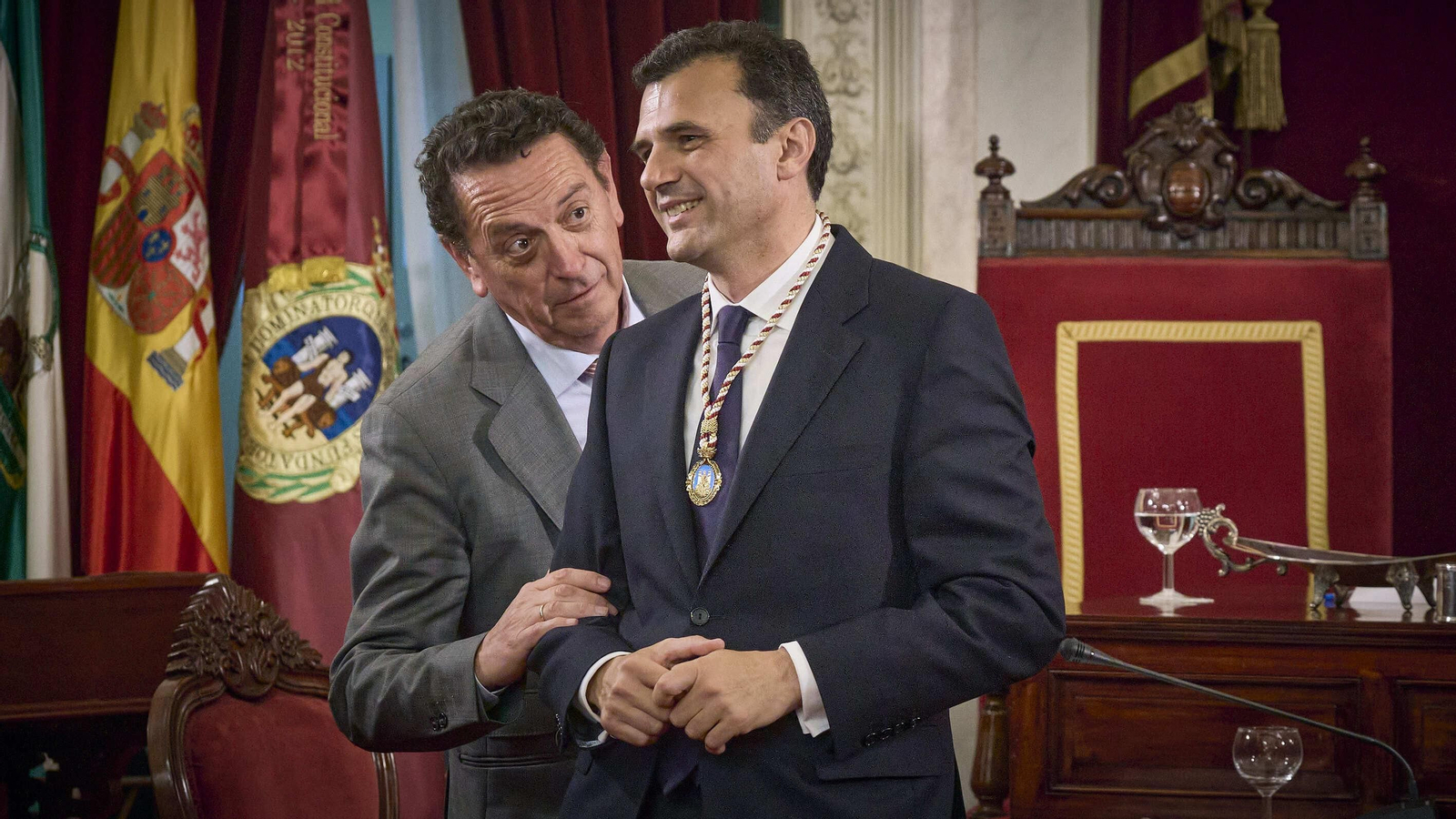 Pleno de  investidura de Bruno García.