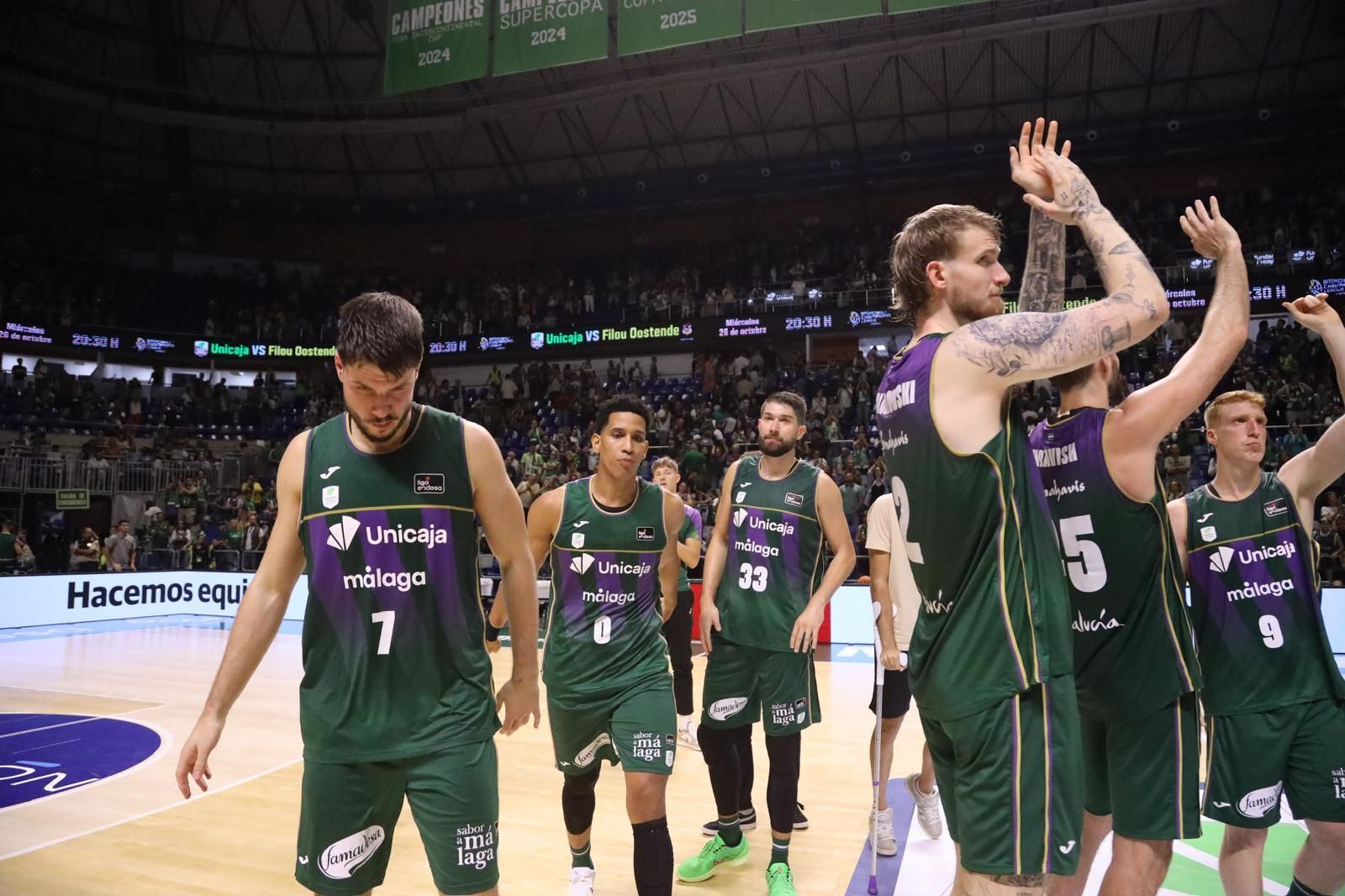 Las fotos del Unicaja-Barcelona