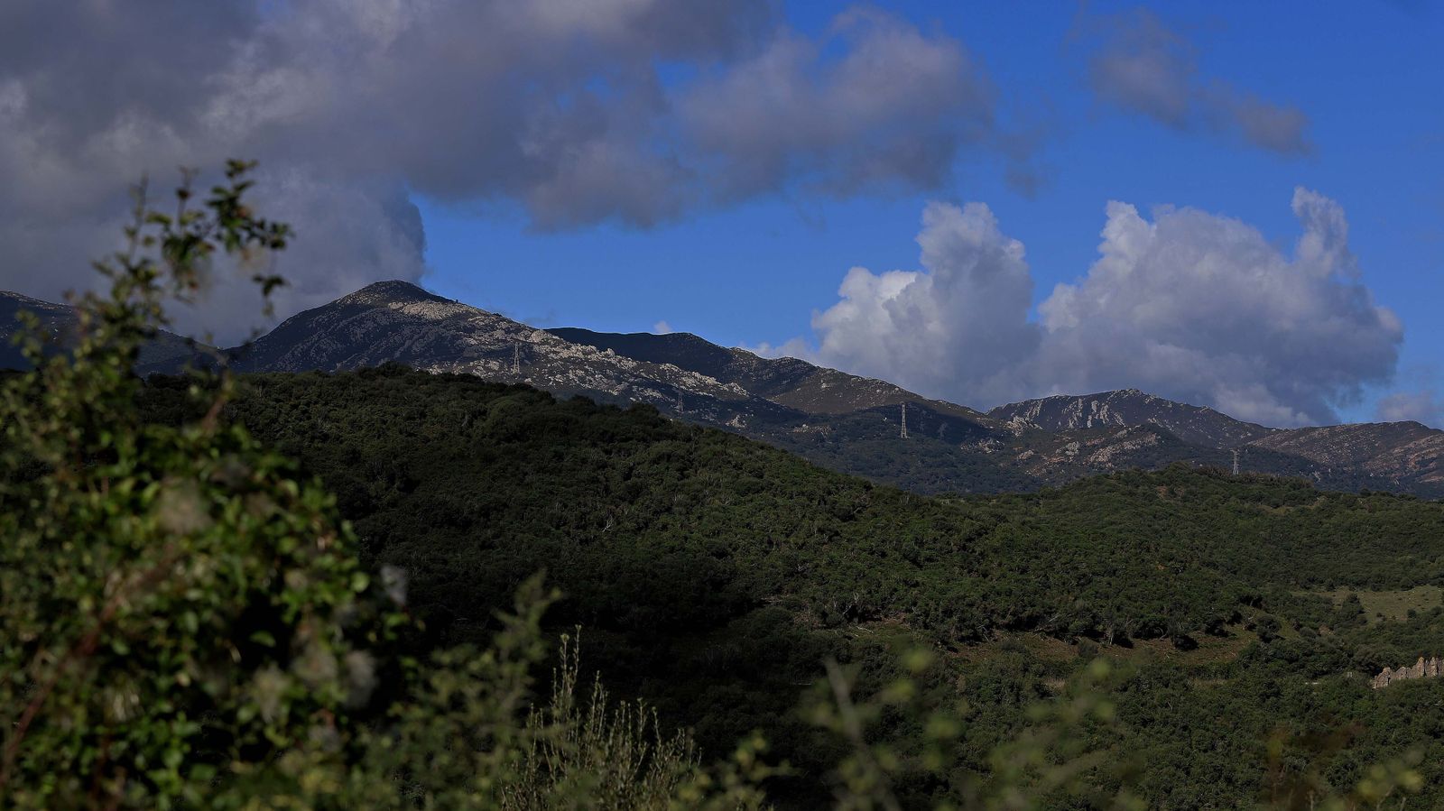 Carretera de Las Pantallas en Algeciras