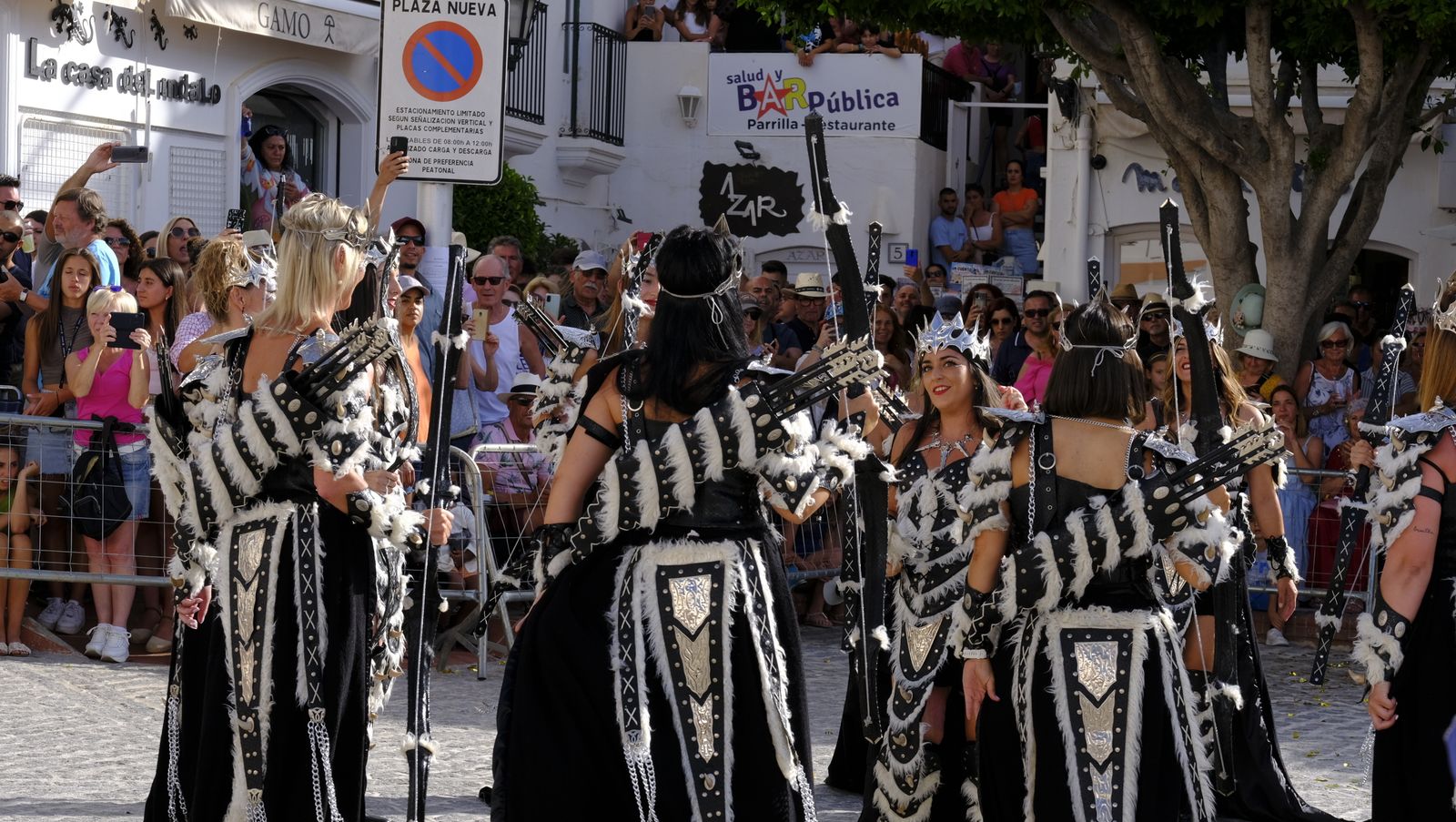 Imágenes del desfile de Moros y Cristianos de Mojácar