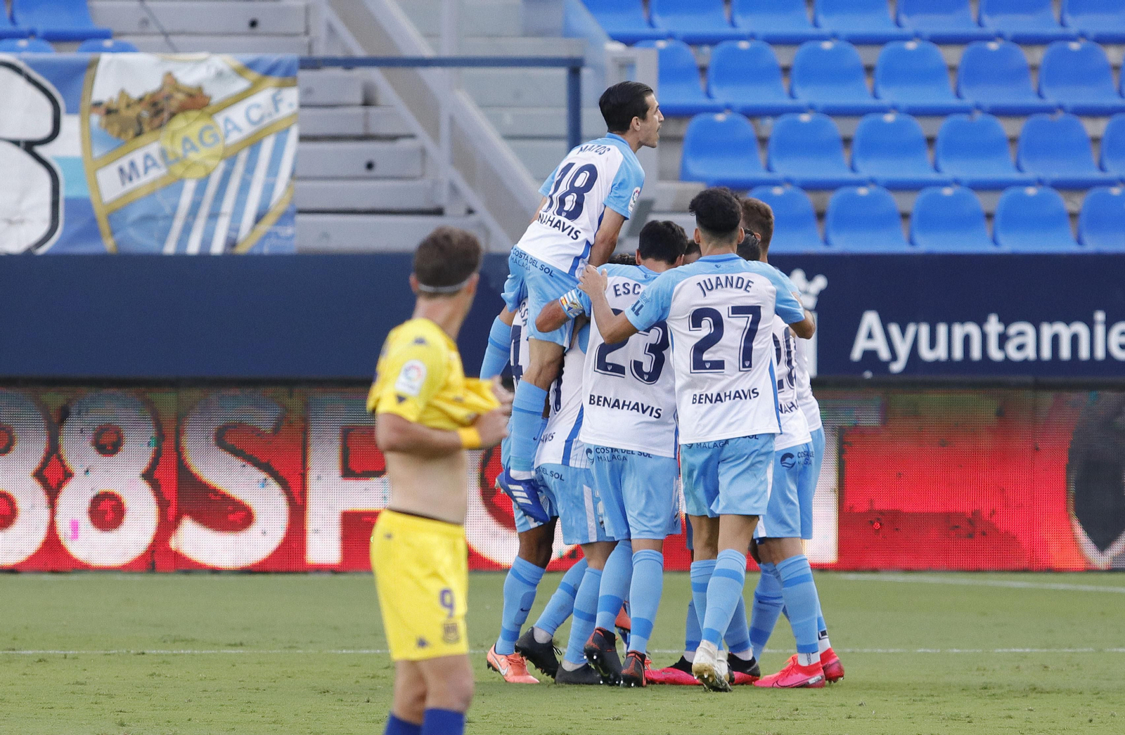 Las foto del Málaga CF-Alcorcón