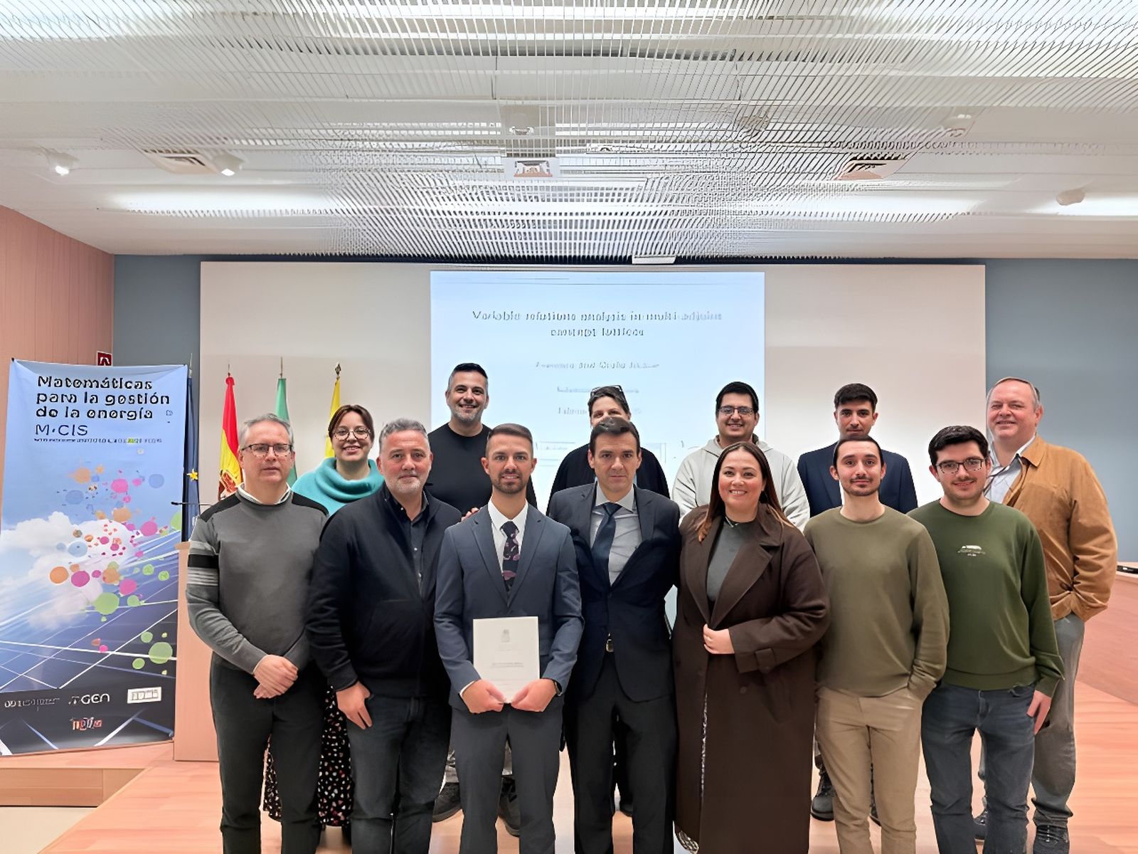 Francisco José Ocaña presenta su tesis doctoral 'Análisis de relaciones de variables en retículos de conceptos multiadjuntos'