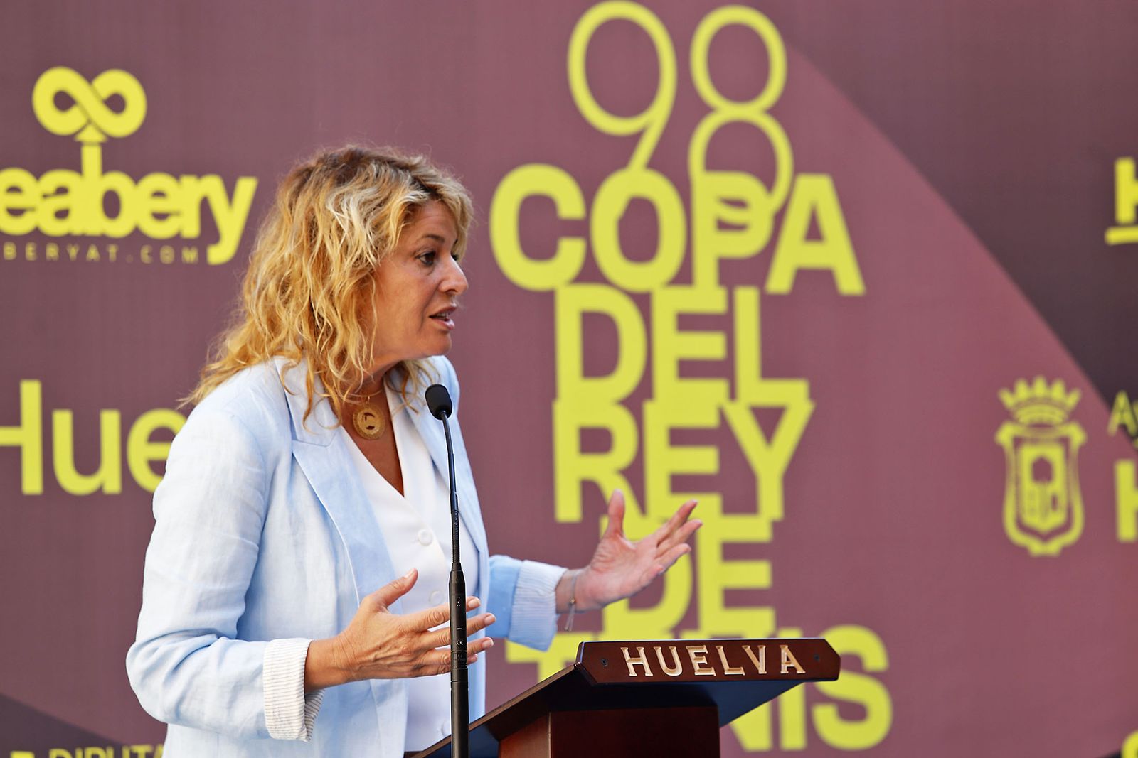 Presentación de la Copa del Rey de tenis de Huelva 2023