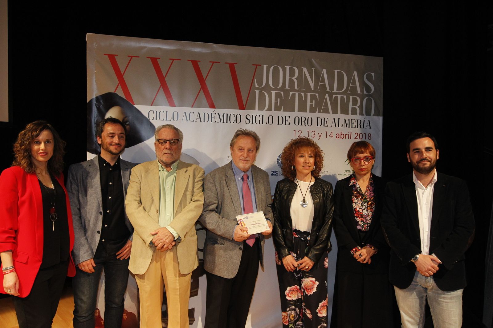 Acto de apertura del Ciclo Académico de las Jornadas de Teatro del Siglo de Oro.