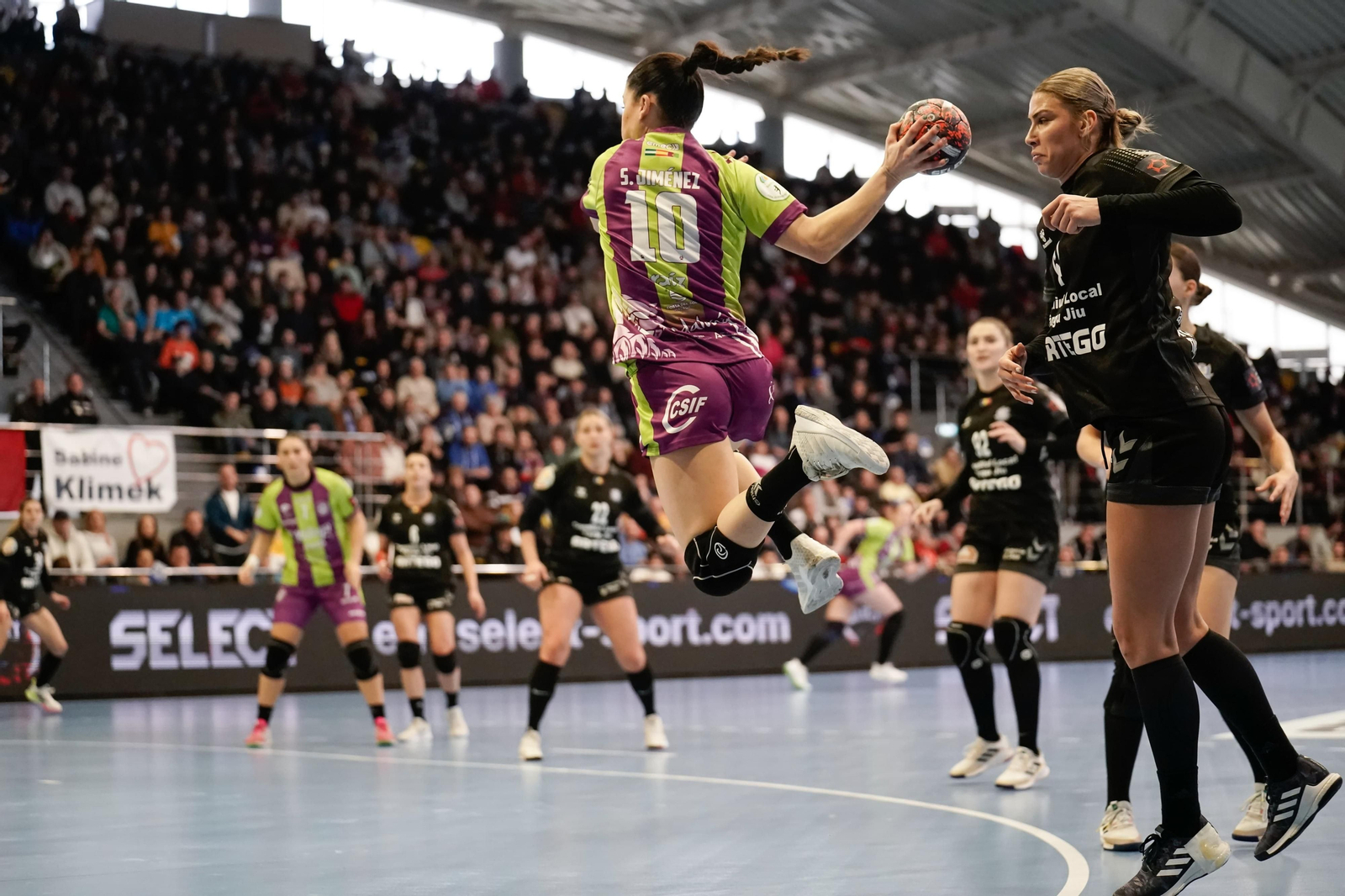 Las fotos  partido El CSM Targu Jiu - Costa del Sol Málaga, en fotos