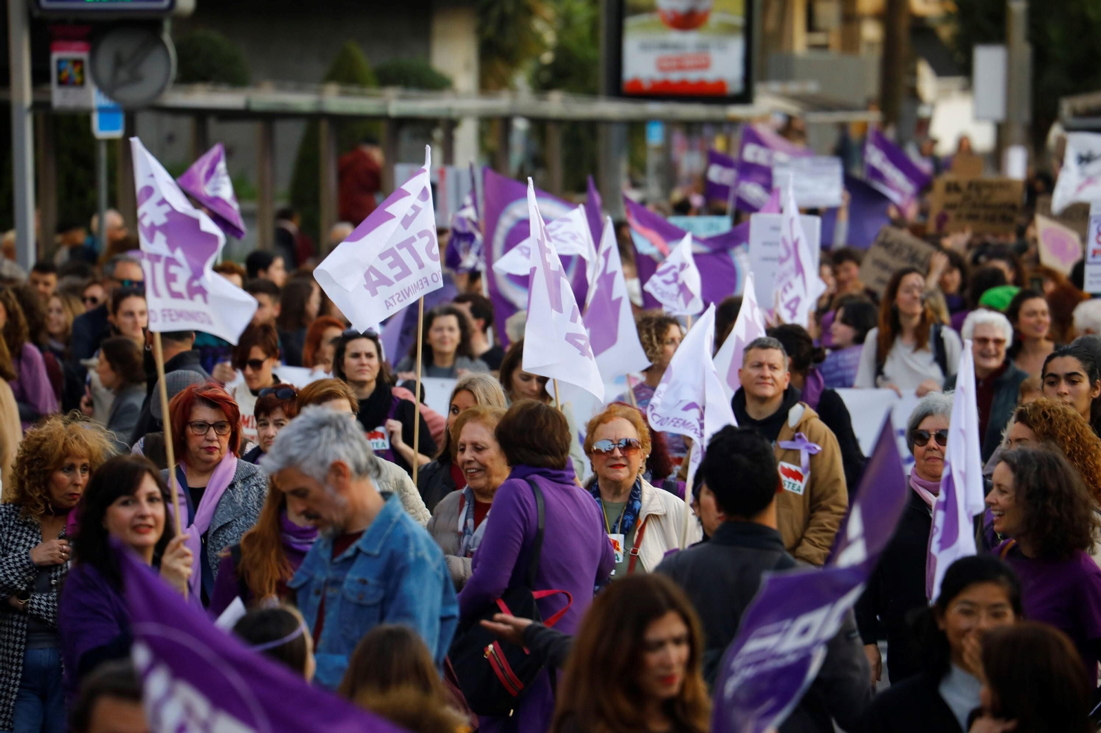 La manifestación del 8M en Córdoba, en imagenes
